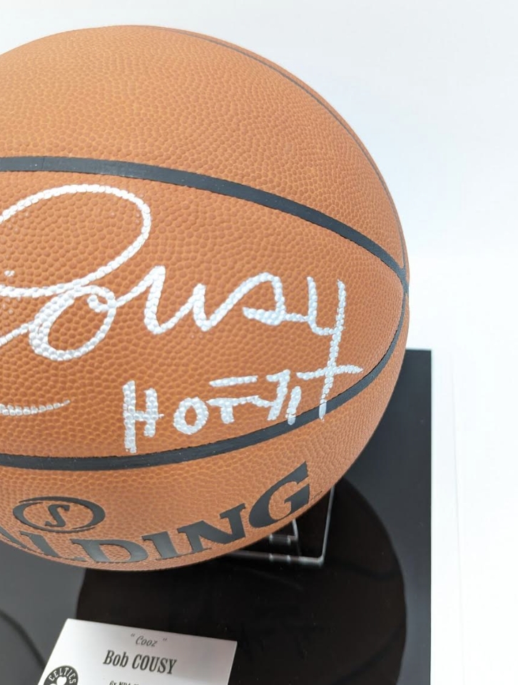 Bob Cousy NBA Memorabilia, Bob Cousy Collectibles, Verified Signed Bob  Cousy Photos