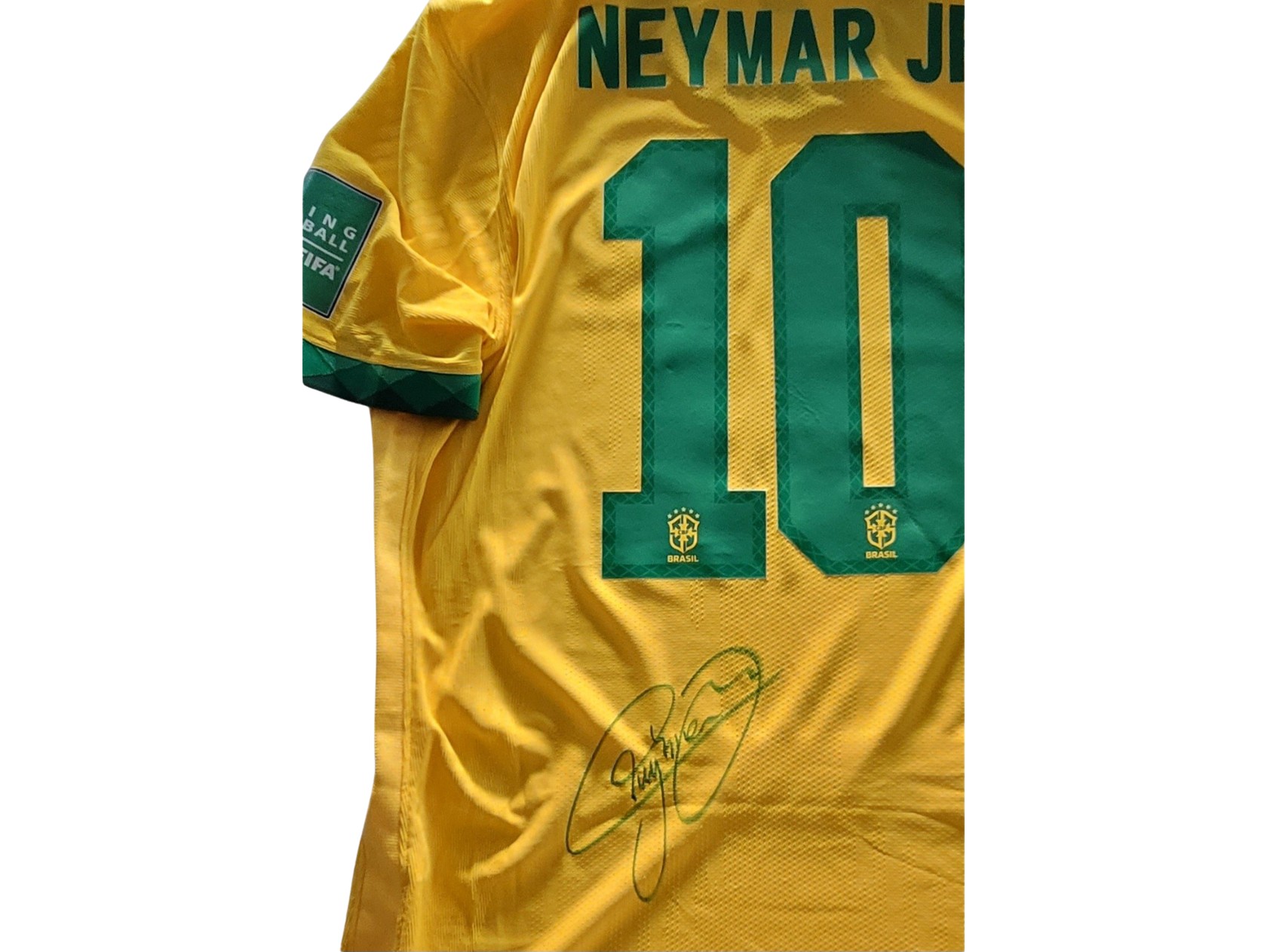 Neymar's Signed Match Shirt, Brazil vs Uruguay 2021 - CharityStars