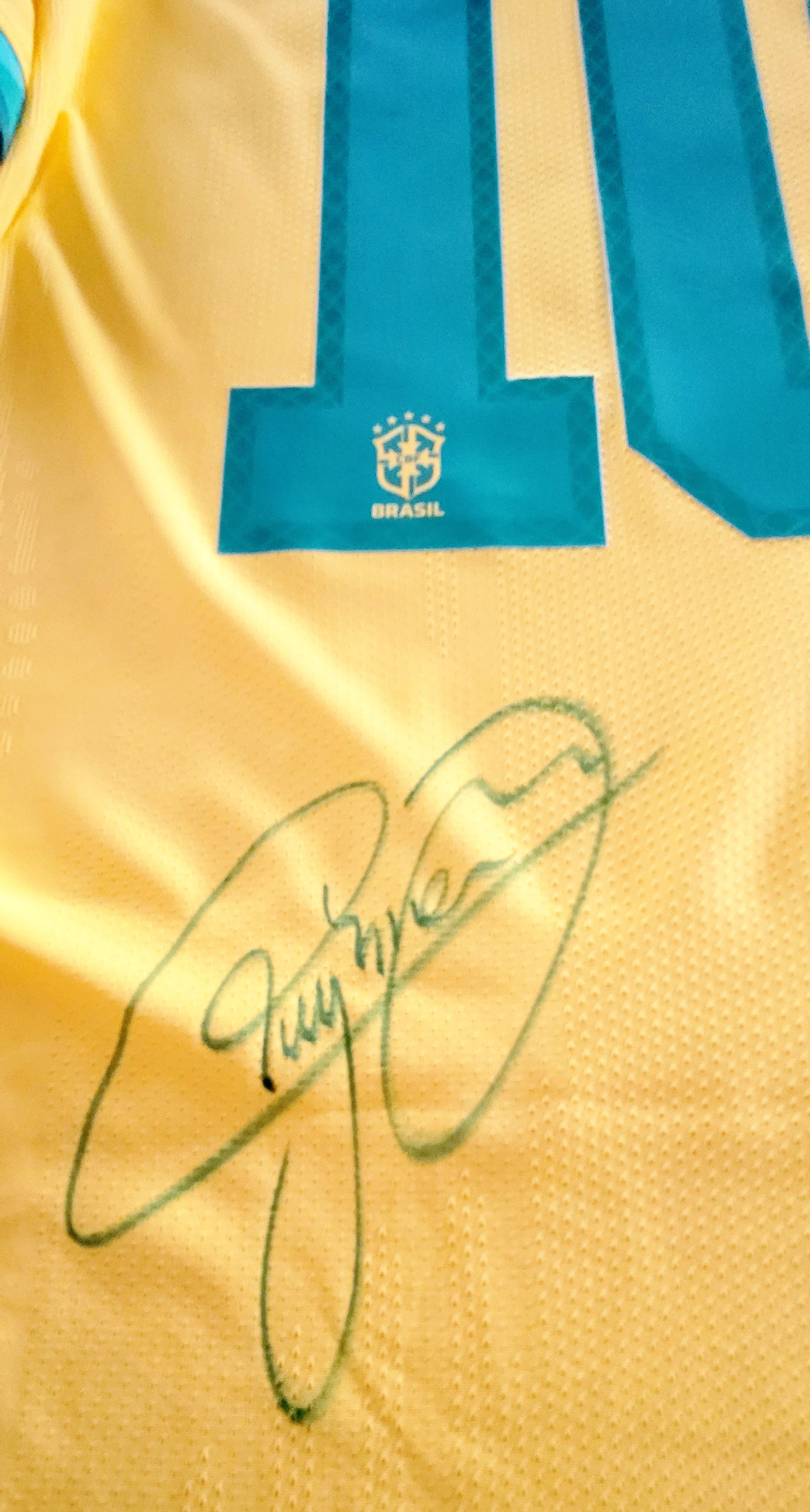 Neymar's Signed Match Shirt, Brazil vs Uruguay 2021 - CharityStars