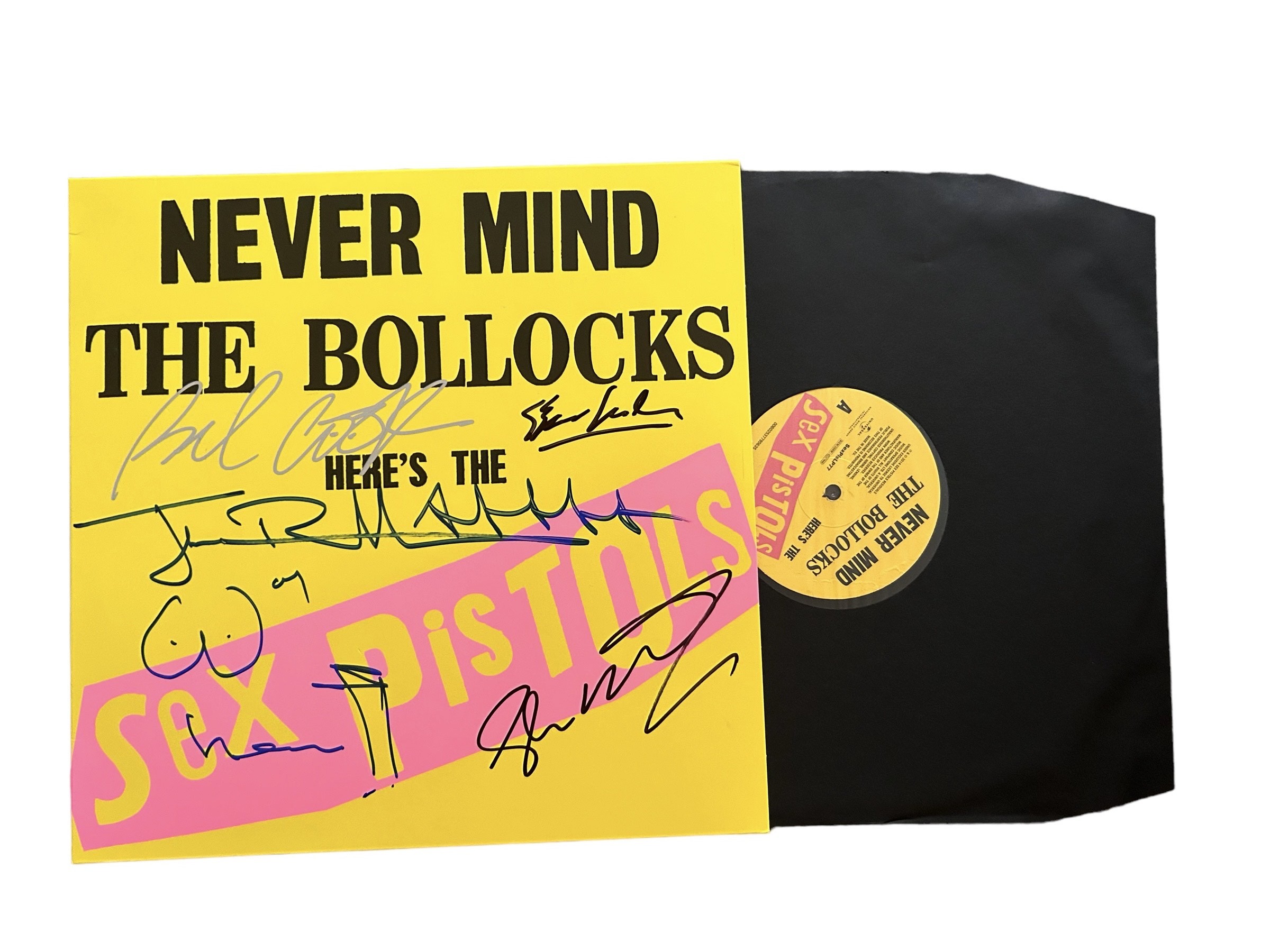 Vinile Sex Pistols - Autografato - CharityStars