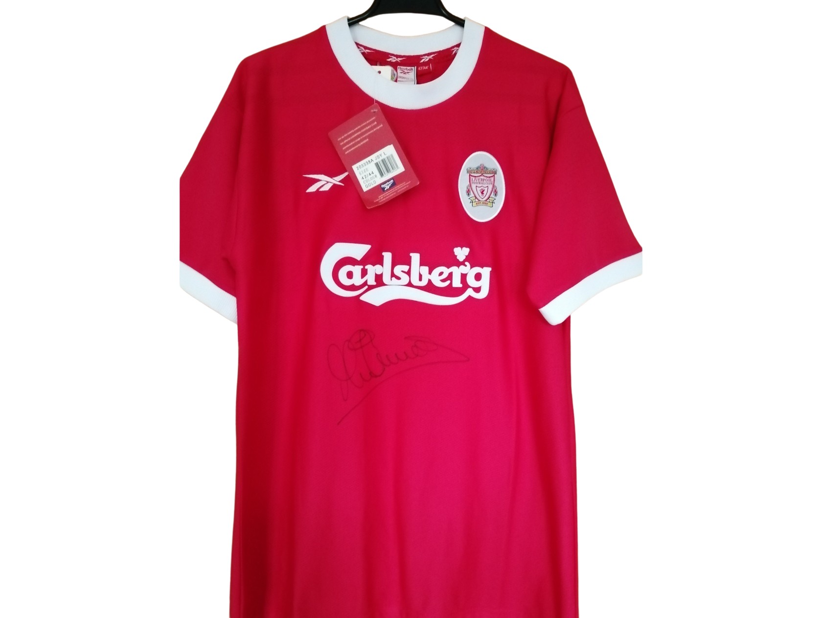Michael Owen Liverpool Signed Shirt, 1998-99 - CharityStars