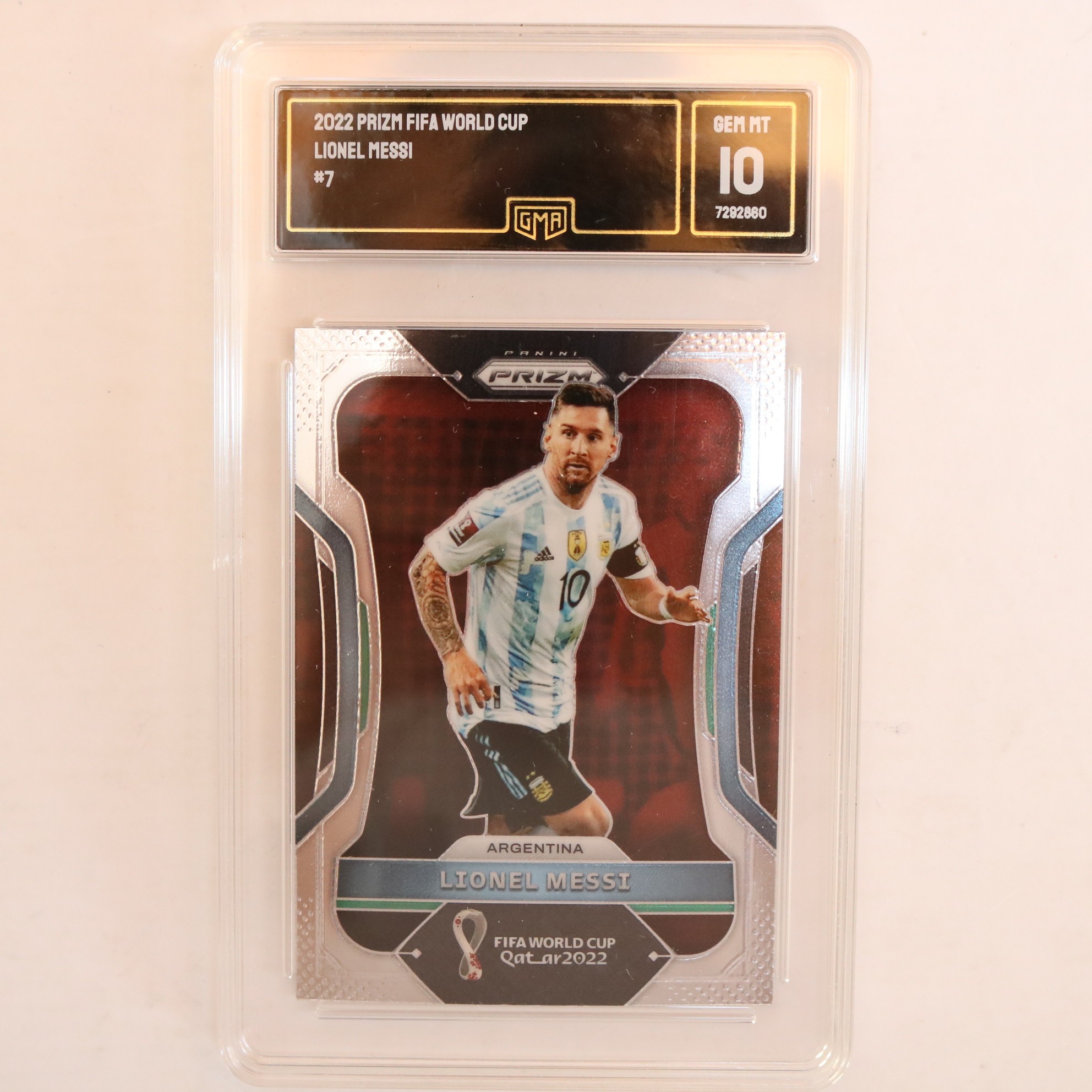 Lionel Messi Limited Edition Trading Card - CharityStars