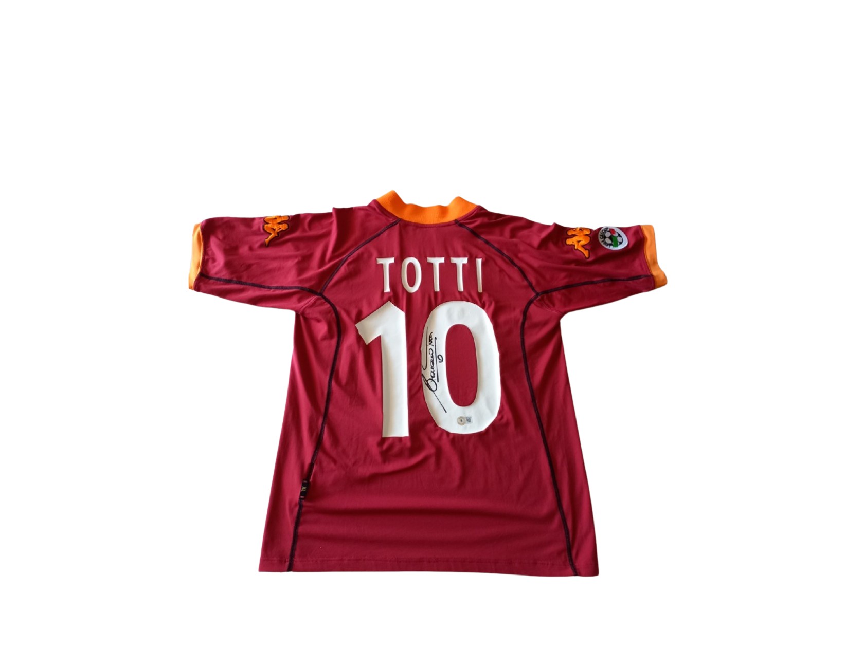 Maglia ufficiale Totti Roma, 2001/02 - Autografata - CharityStars