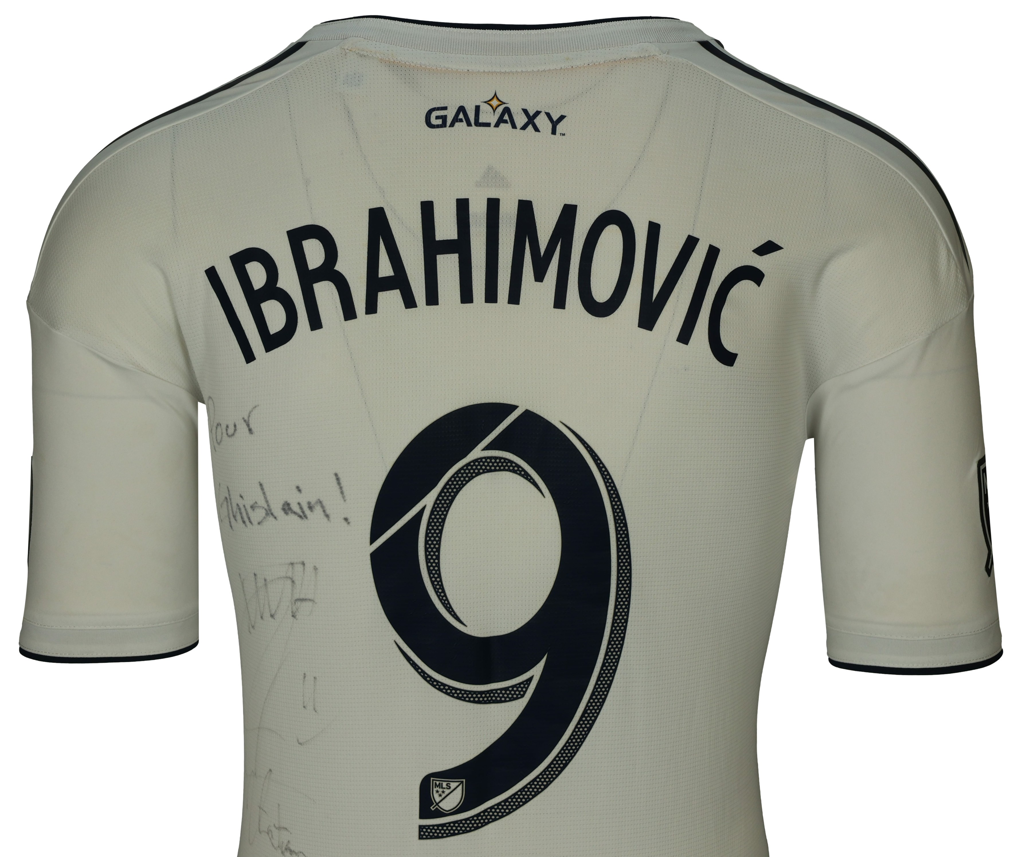 Ibrahimovic's LA Galaxy Signed Match Shirt, 2019/20 - CharityStars