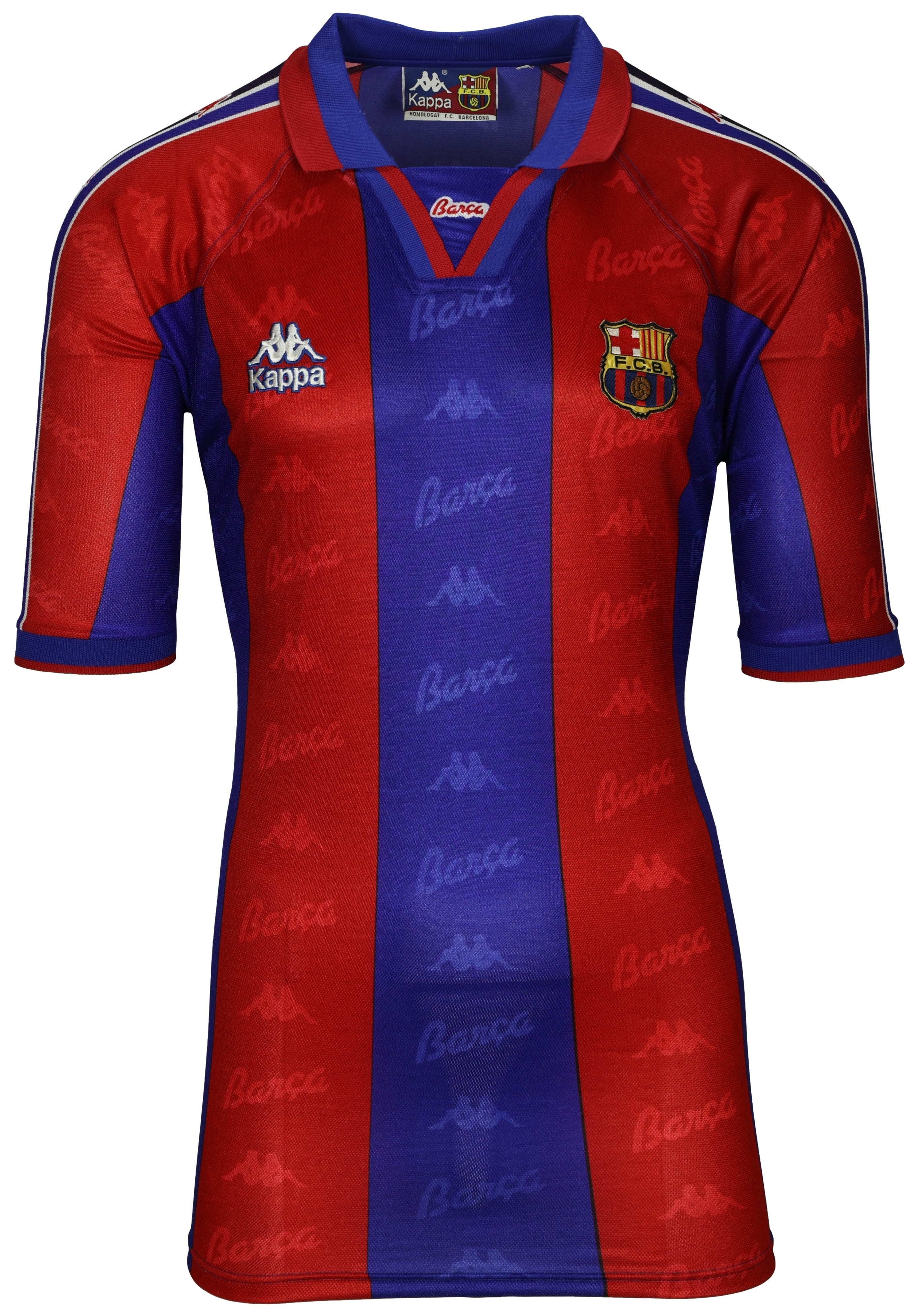 Ronaldo's Barcelona Worn Shirt, 1996/97 - CharityStars