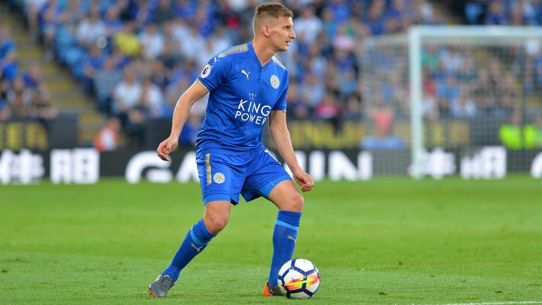Marc Albrighton's Leicester City Match Issued Signed Shirt