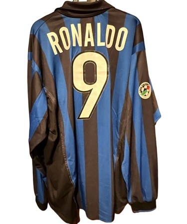 Ronaldo's Inter Issued and Signed Shirt, 1998/99 - CharityStars