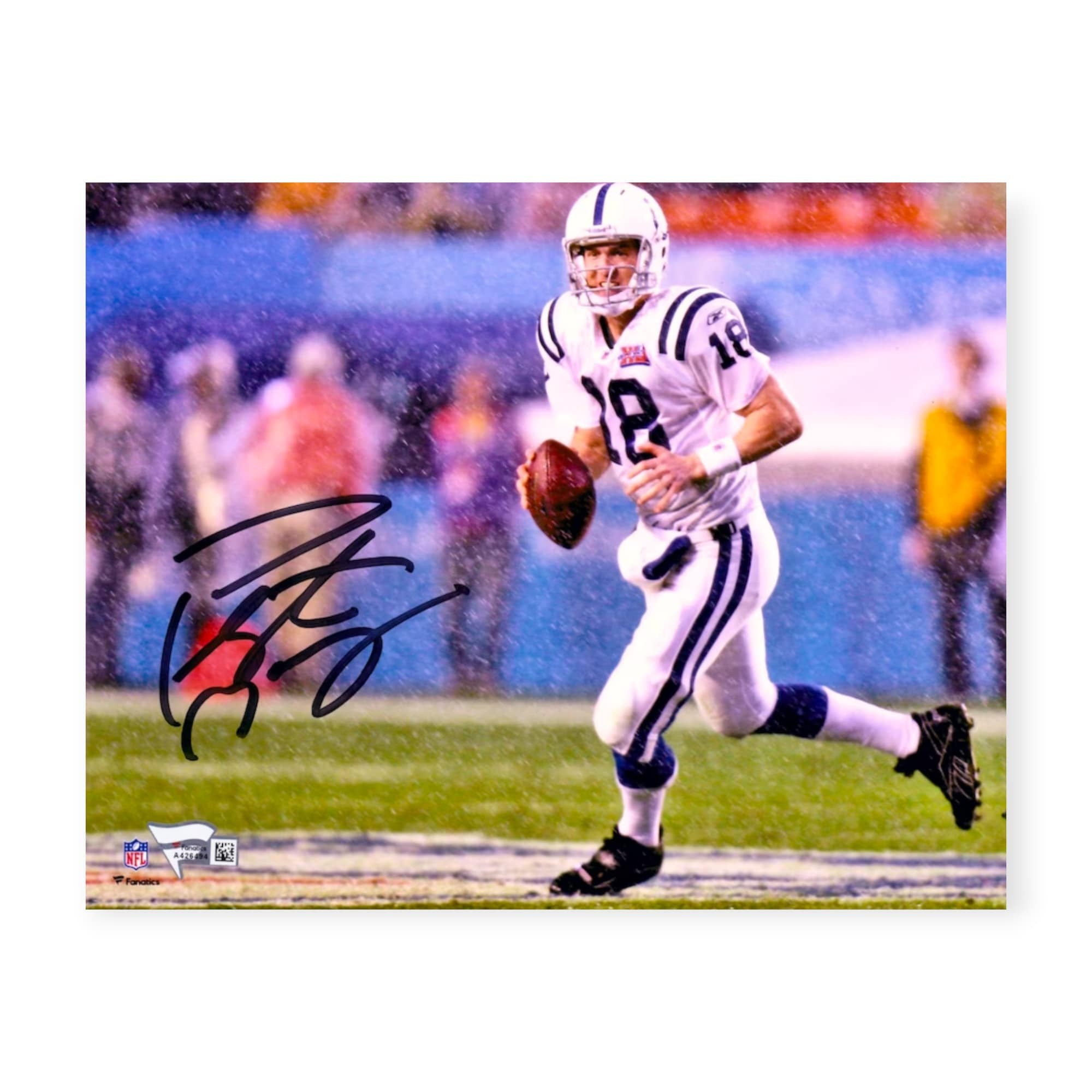 ARCHIE MANNING HAND SIGNED 8x10 PHOTO GREAT POSE