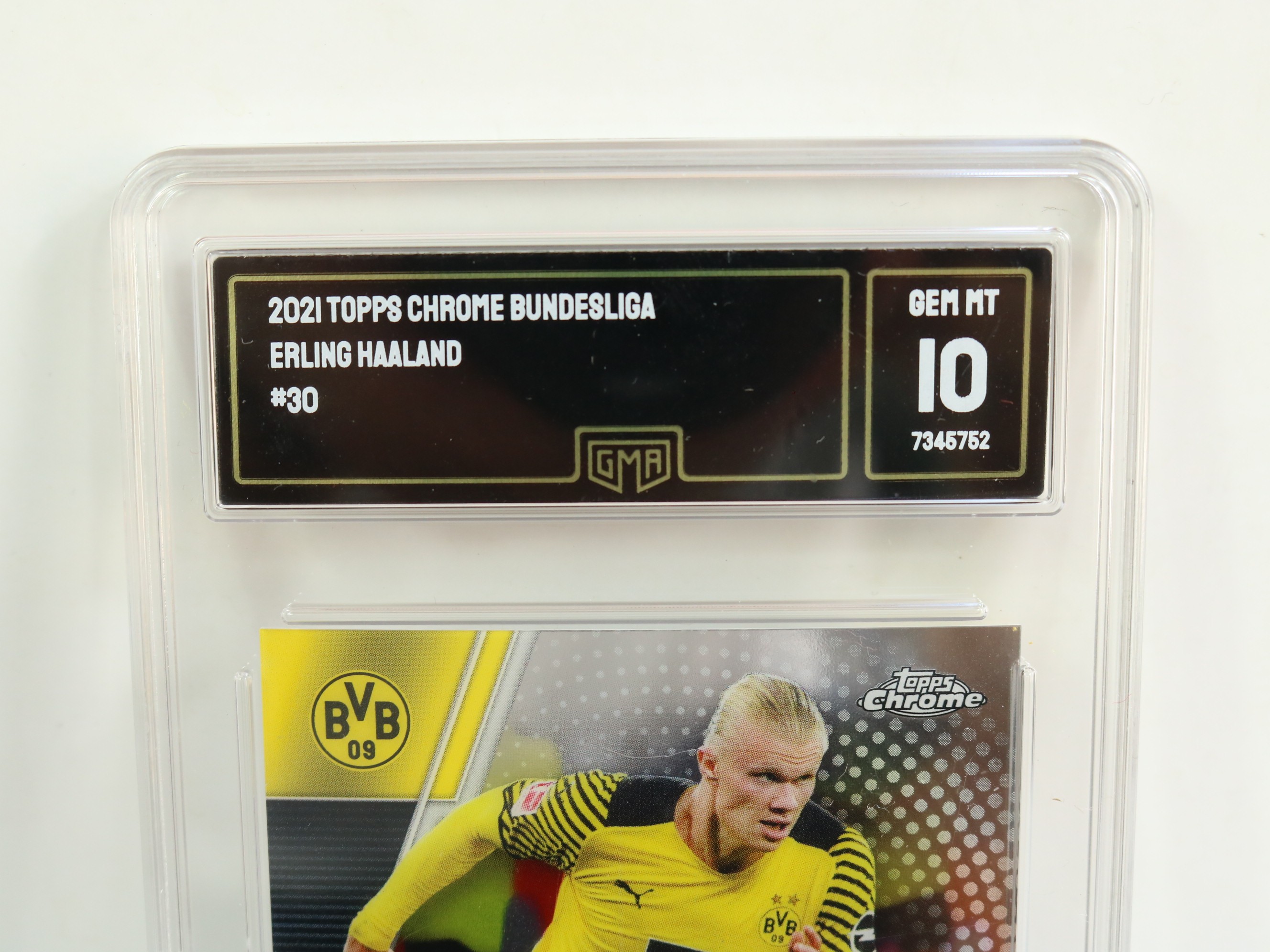 Erling Haaland Limited Edition Trading Card CharityStars