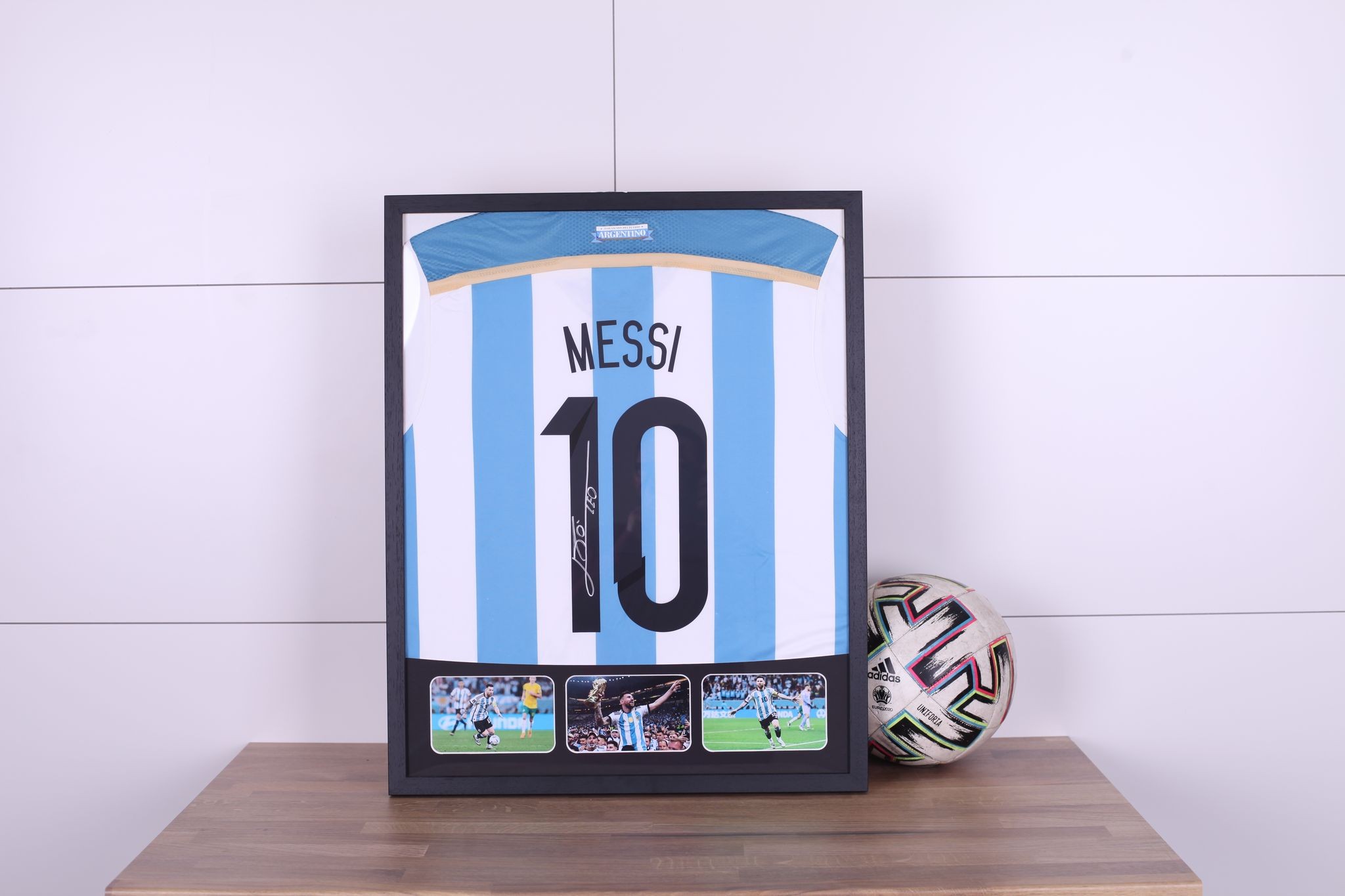 Lionel Messi Argentina Signed Shirt - CharityStars