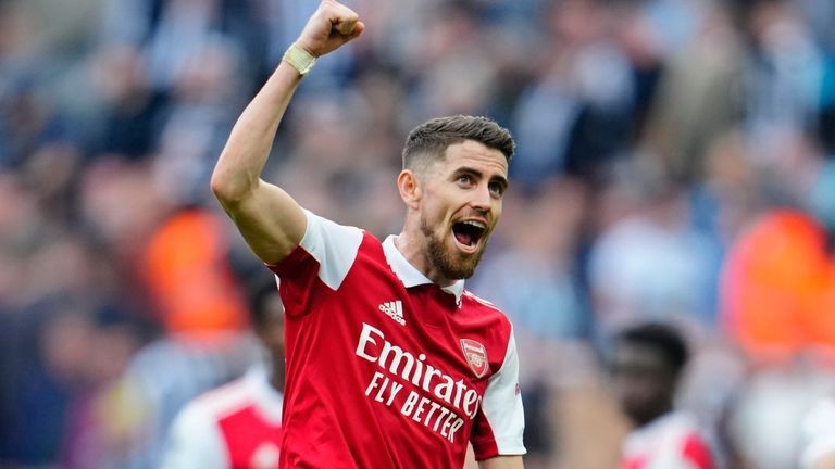 Jorginho's Arsenal 2022/23 Signed Shirt - CharityStars