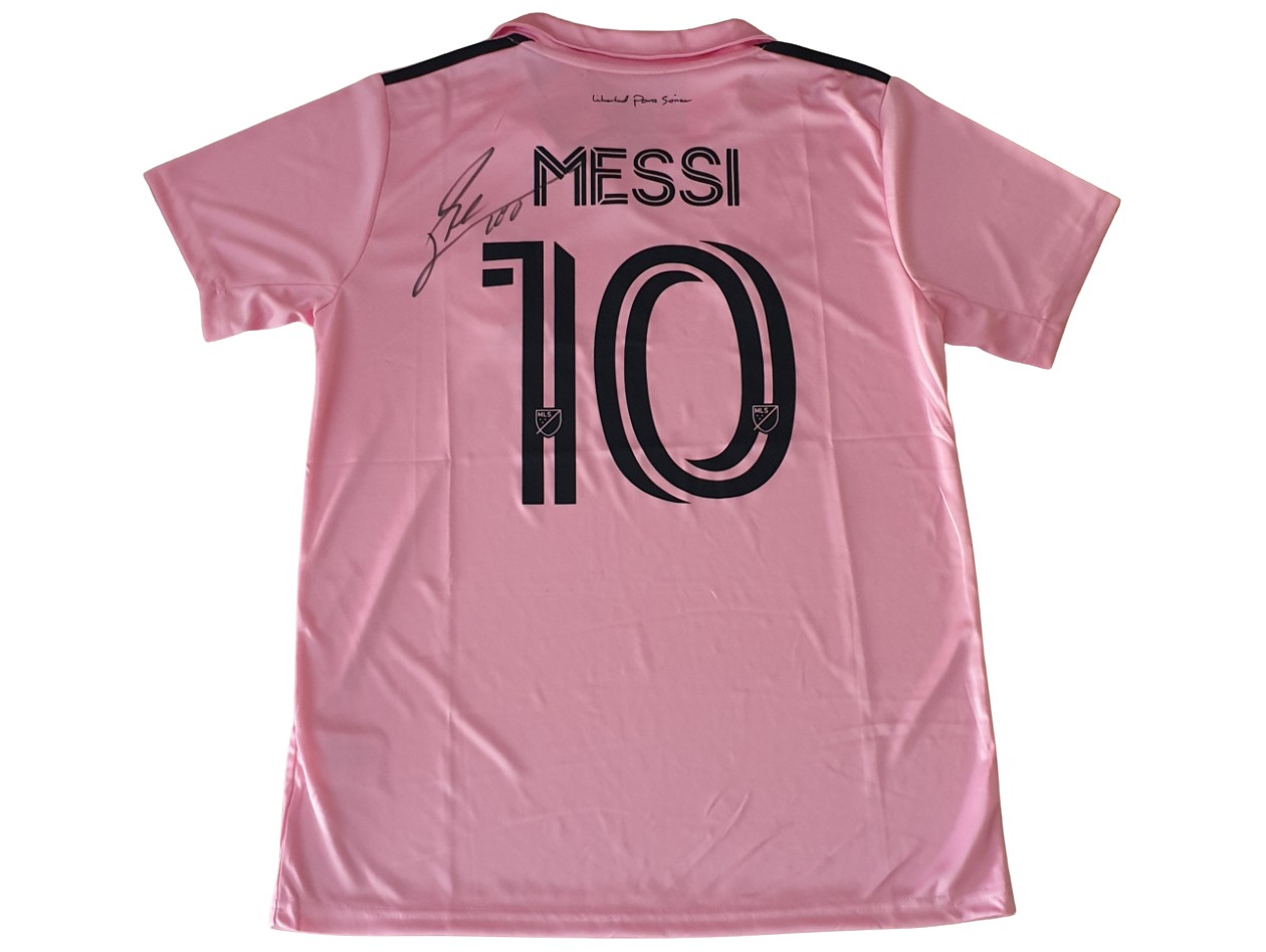 Messi's Official Barcelona Signed Shirt, 2006/07 - CharityStars