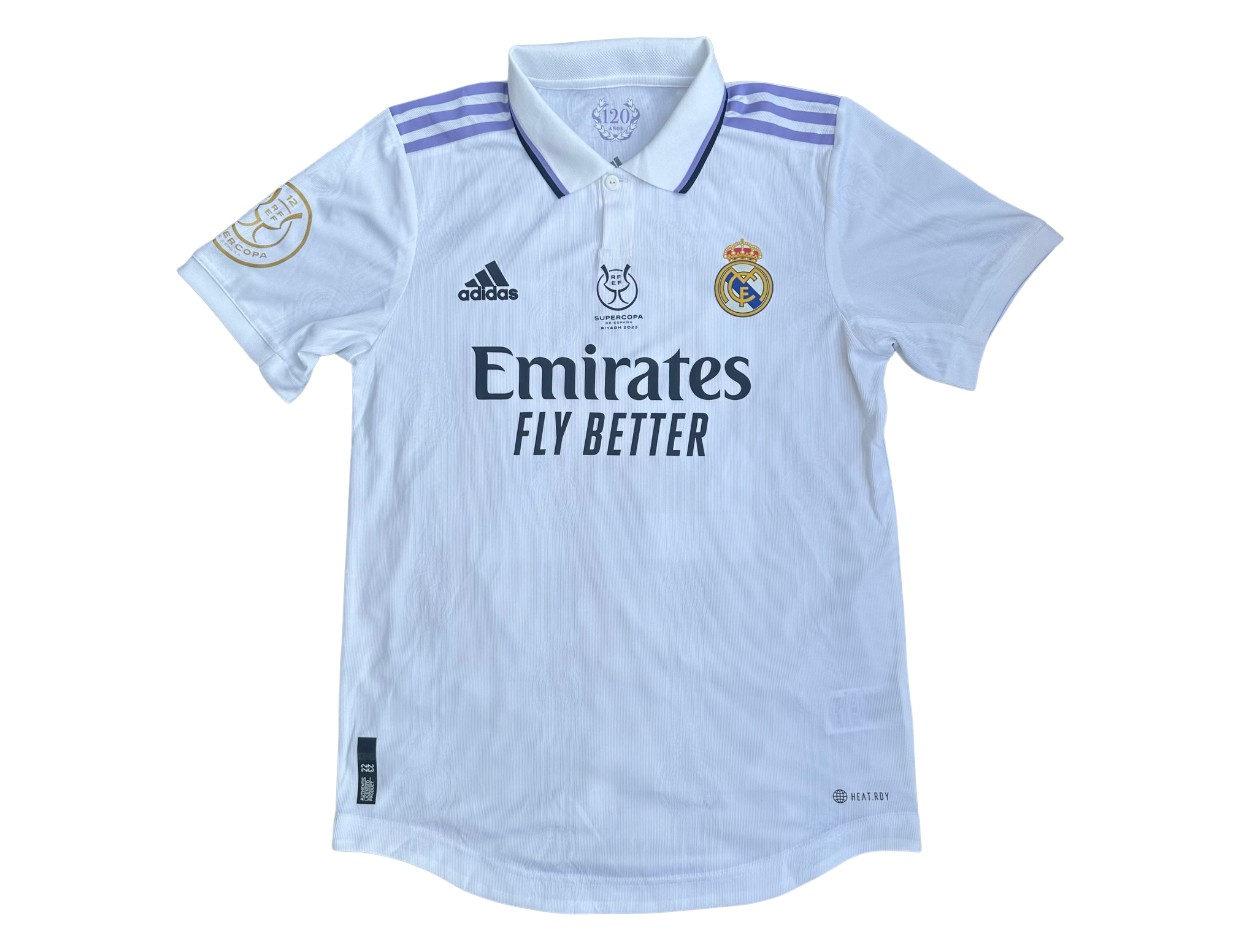 Real Madrid match worn / issued shirt, Spanish Super cup vs Barcelona,  Cristiano Ronaldo - CharityStars