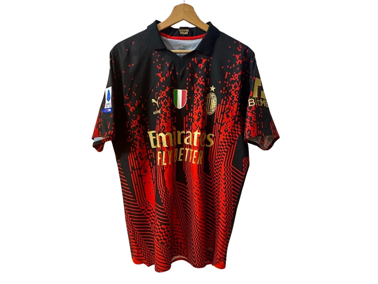 Leao AC Milan Official Signed Shirt, 2022/23 - CharityStars