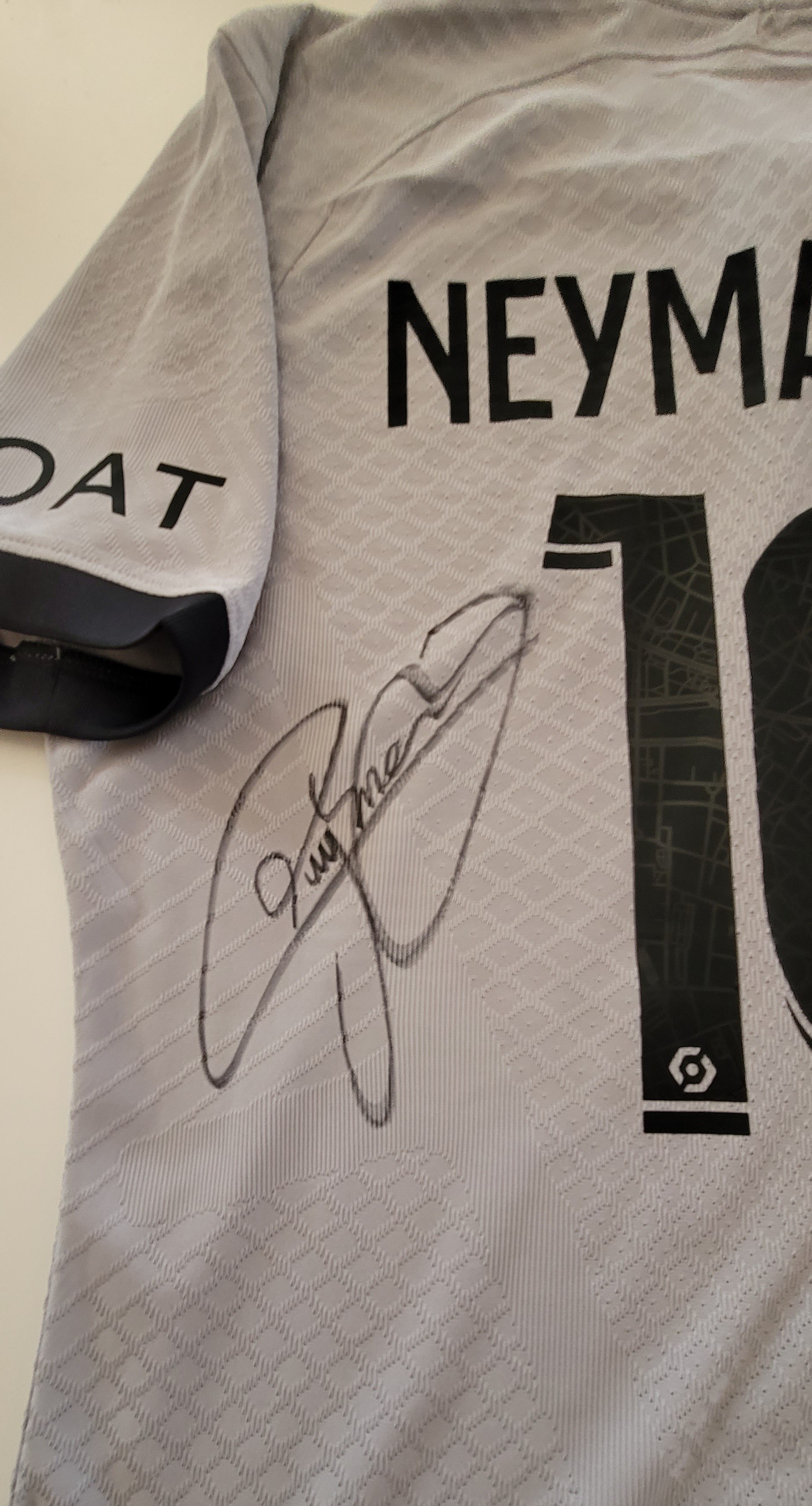 Neymar's PSG Match-Issued Signed Shirt, UCL 2022/23 - CharityStars