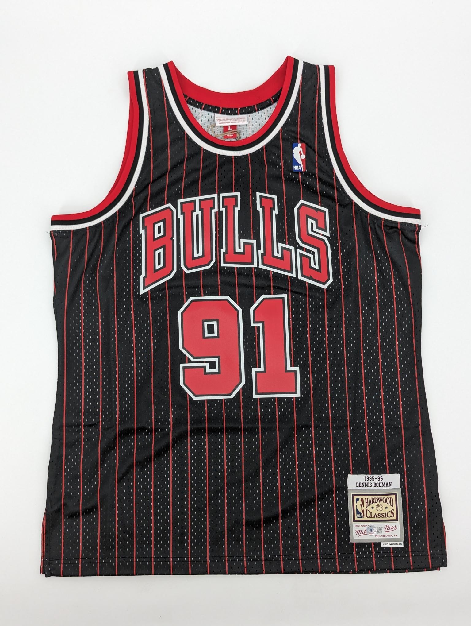 Dennis Rodman Signed Detroit Basketball Jersey - CharityStars