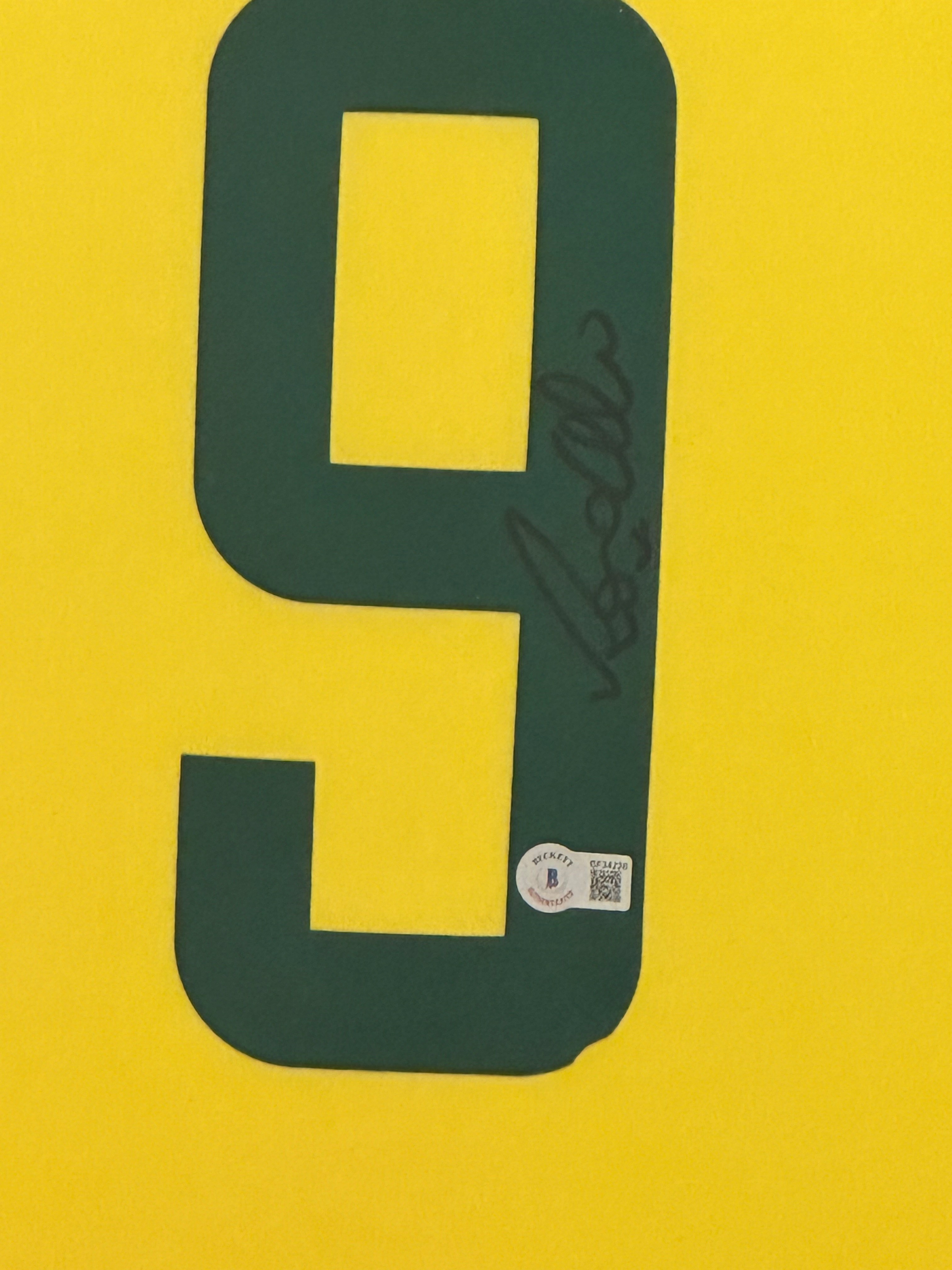 Ronaldo Signed Team Brazil Jersey (Beckett COA)