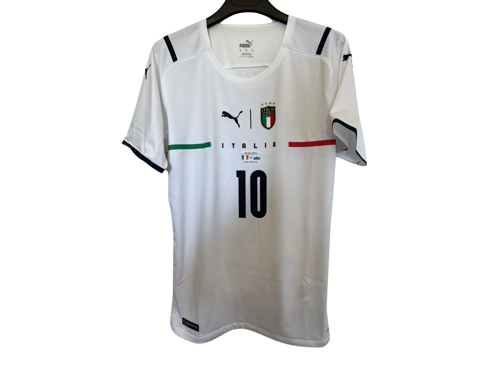 Puma Lorenzo Insigne Italy National Team 2022/23 Home Authentic Player Jersey