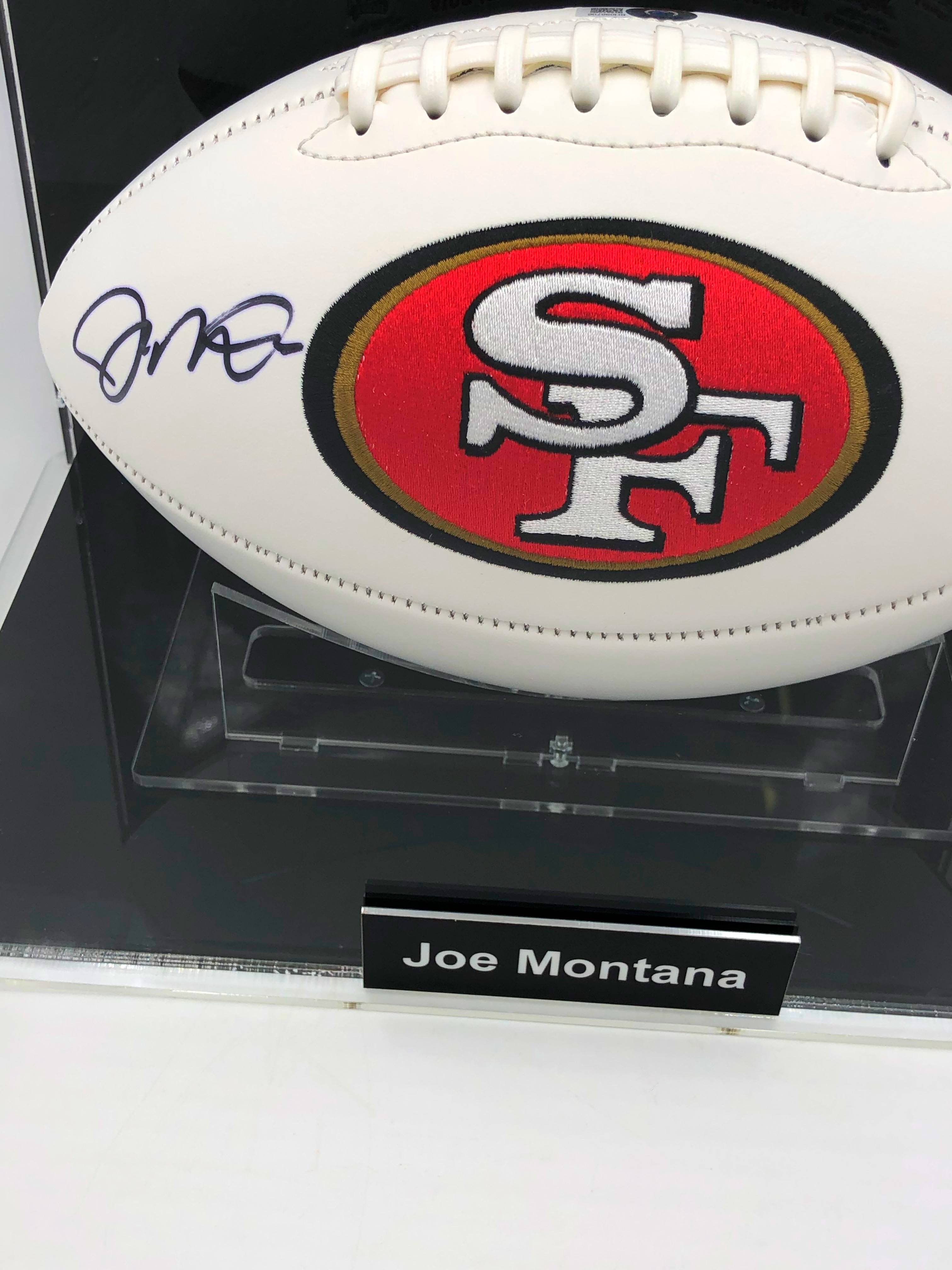 Joe Montana Signed Framed Jersey - CharityStars