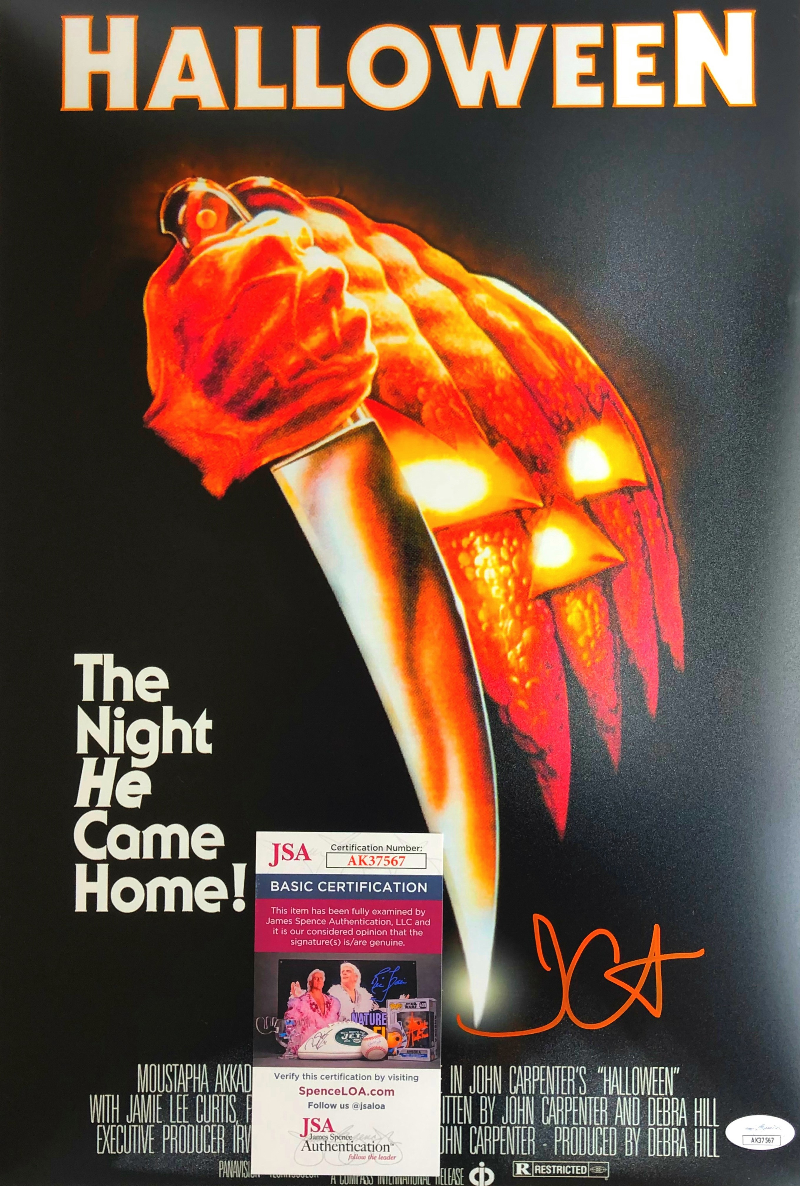 Sold at Auction: John Myers, John Carpenter's Halloween MICHAEL MYERS Movie  Poster