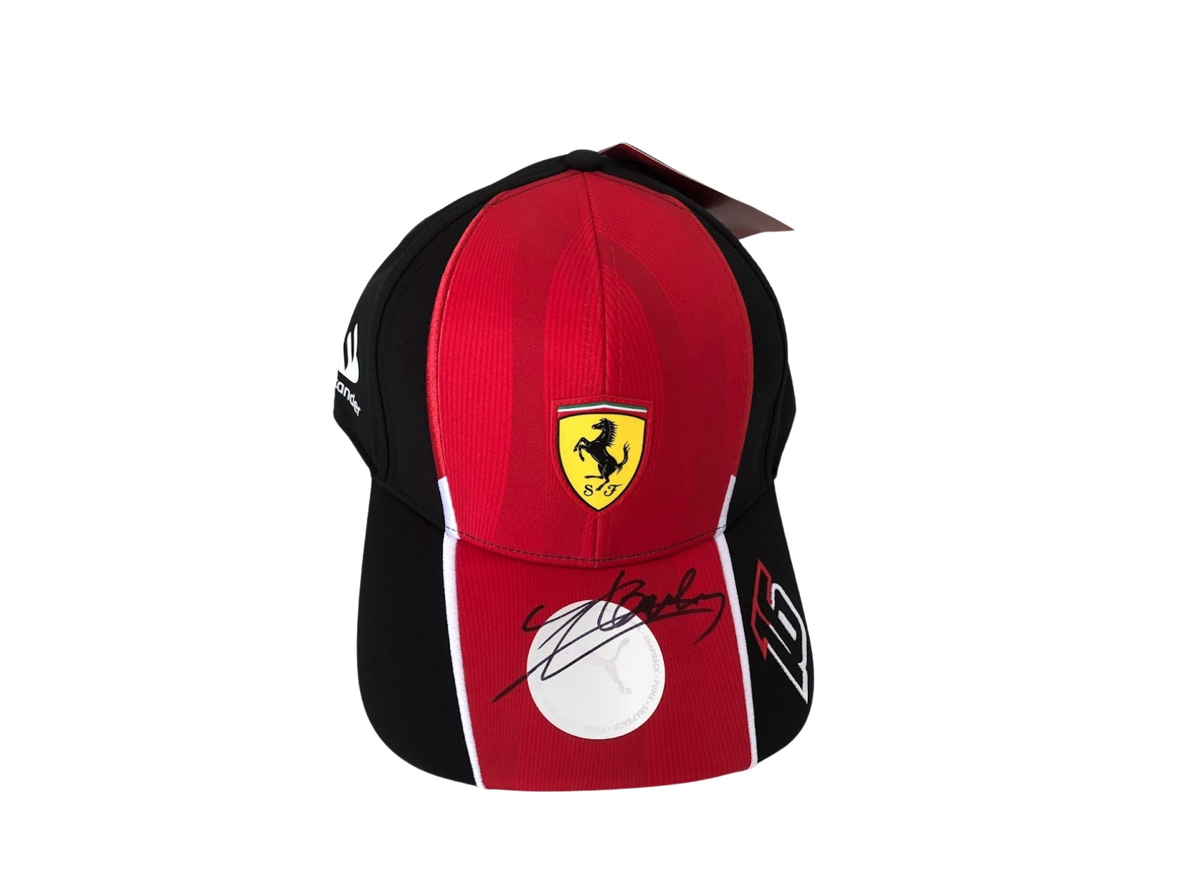 Ferrari Scuderia Ufficiale Formula 1 Merchandise - Charles Leclerc 2022  Team cap - Rosso - Taglia Unica, Rosso, Taglia Unica