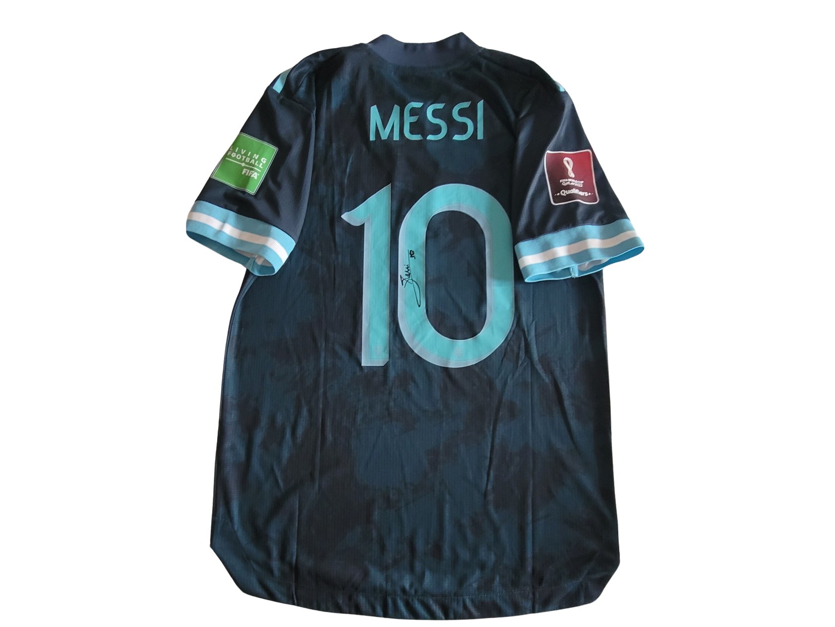 Messi #10 Argentina Jersey 2022 Home Adidas World Cup