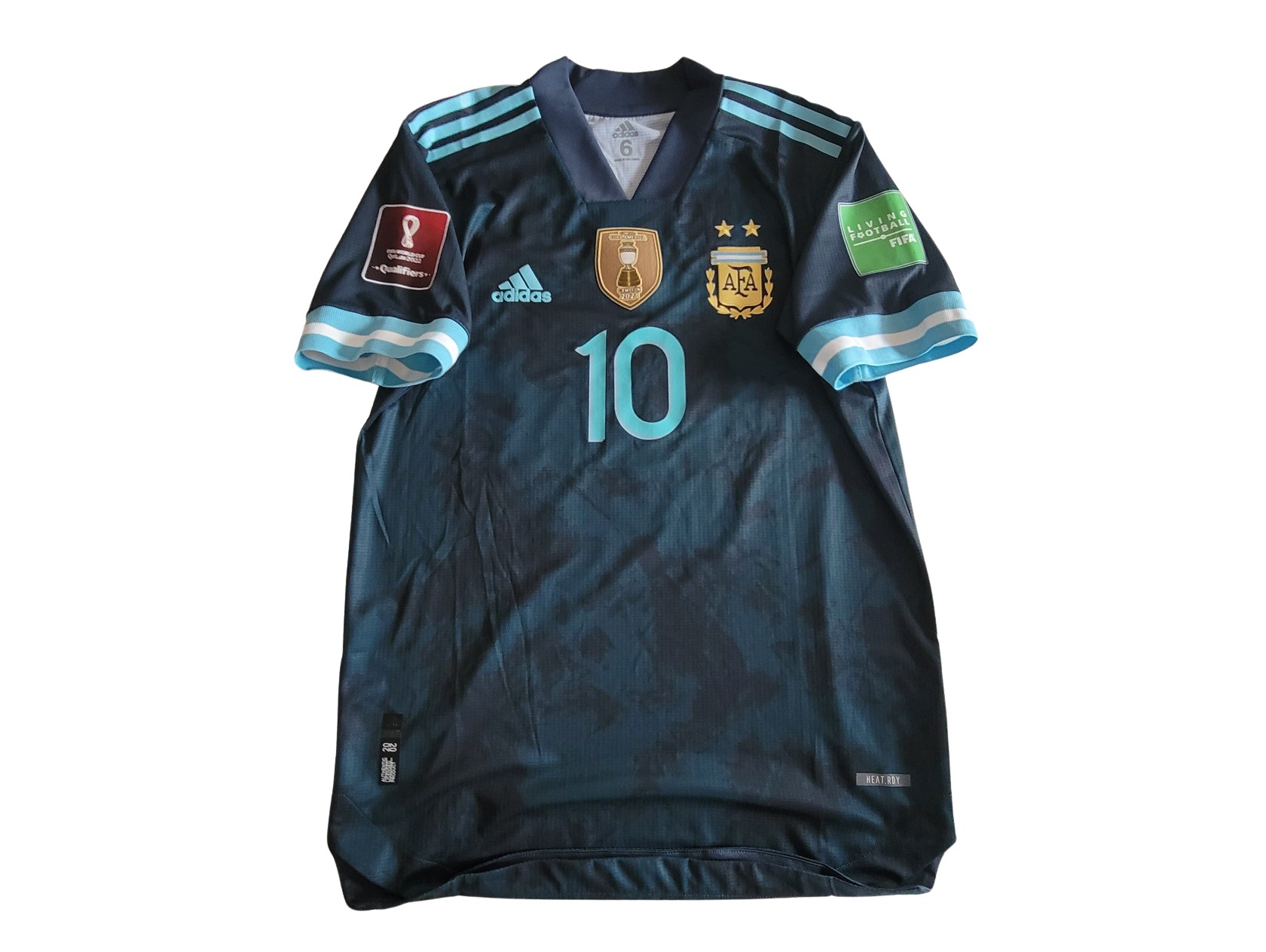 Official Argentina Commemorative Maradona Shirt, 2020 - Signed by Messi -  CharityStars