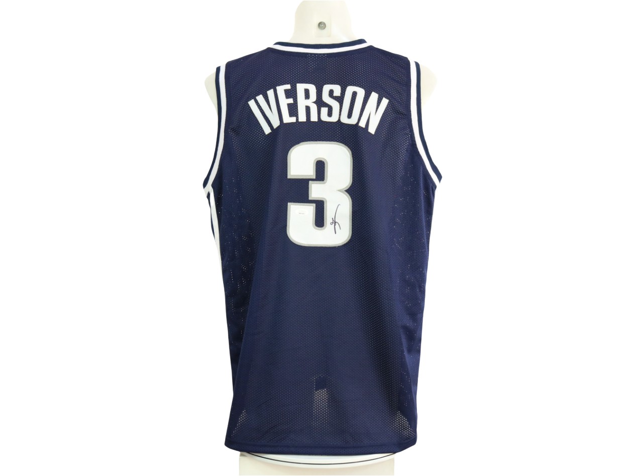 Allen Iverson's Philadelphia 76ers Signed Jersey - CharityStars