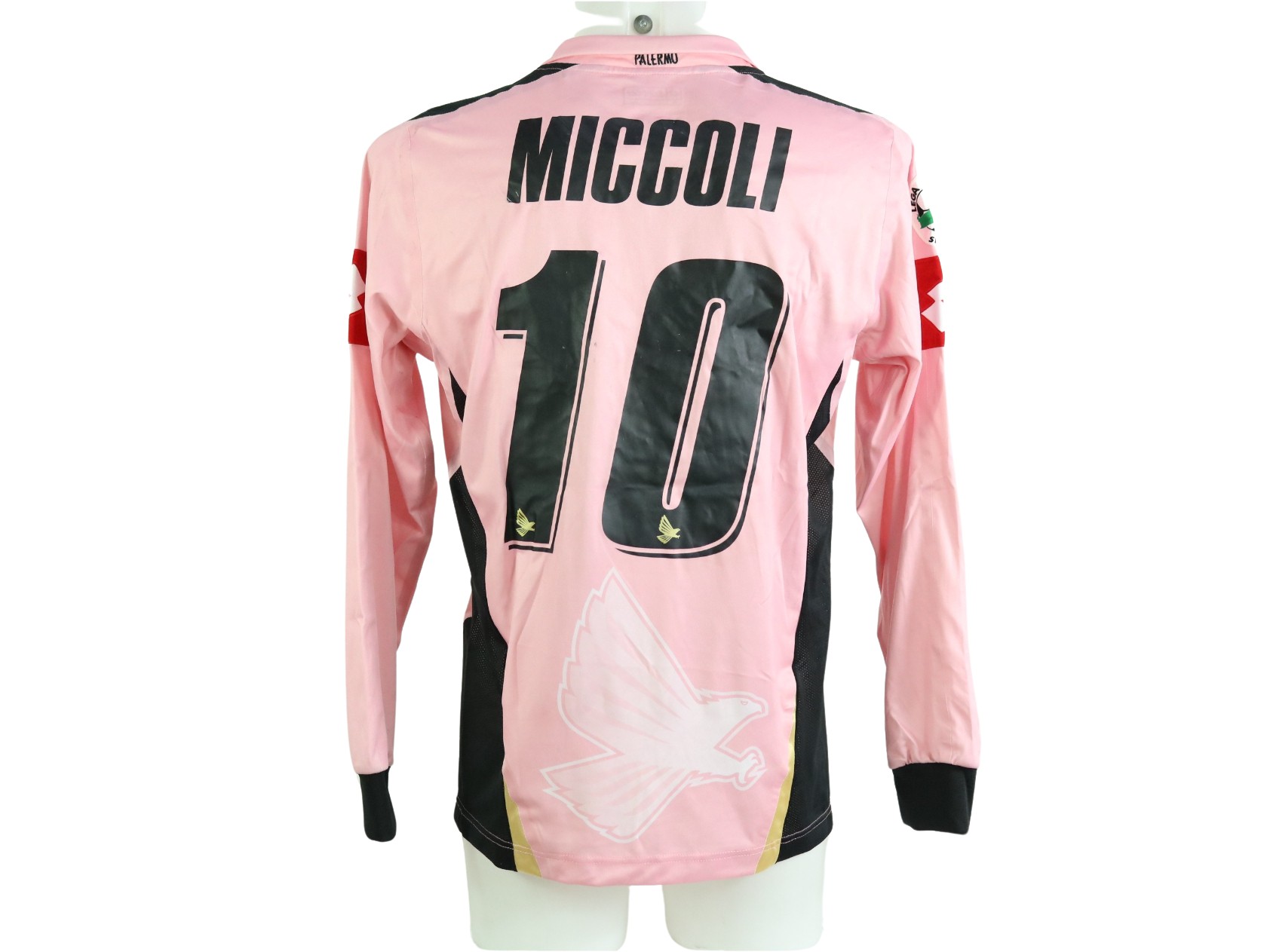 2007/08 Palermo Away Football Shirt / Old Lotto Sicily Soccer Jersey
