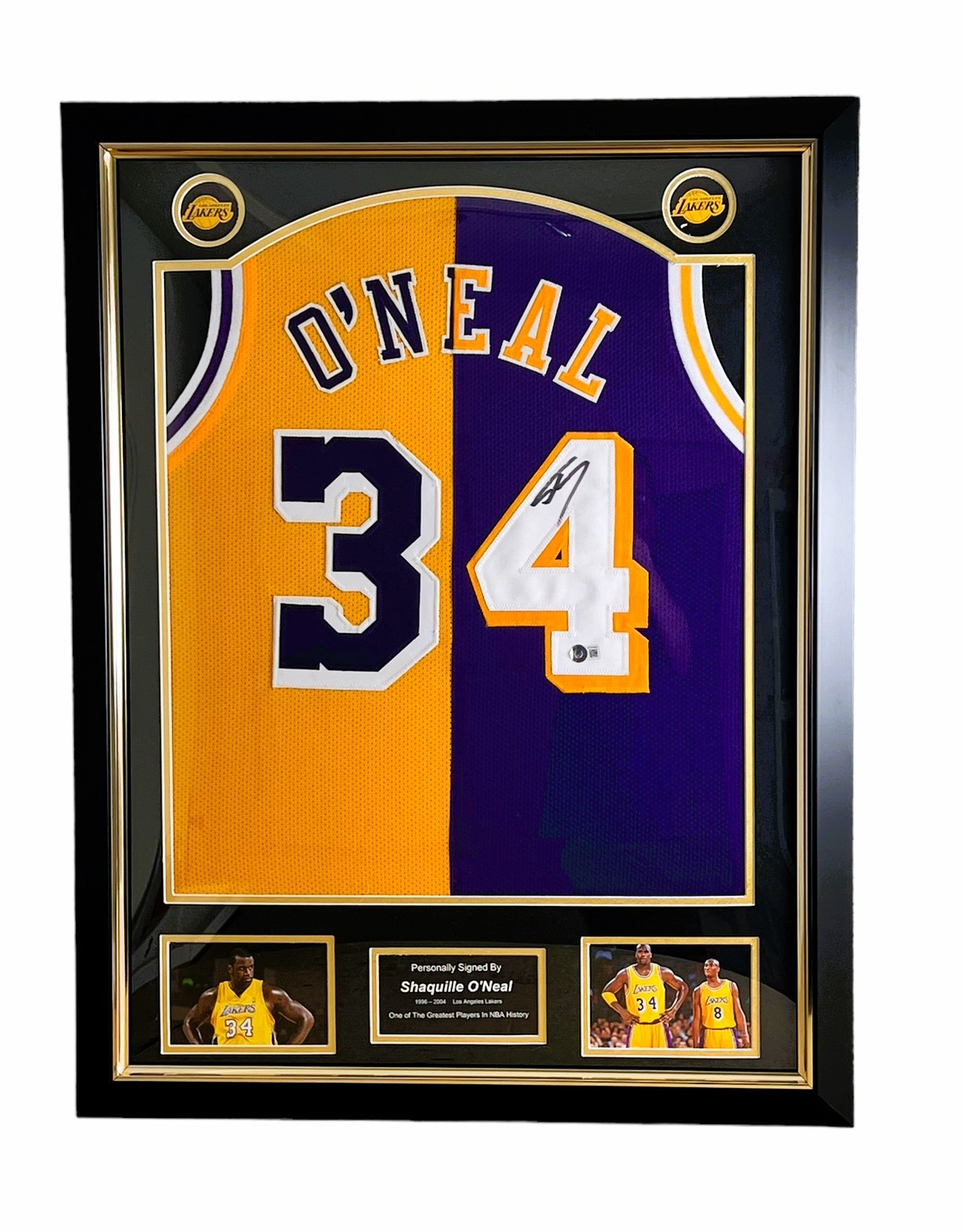 LeBron James' Los Angeles Lakers Signed and Framed Jersey - CharityStars