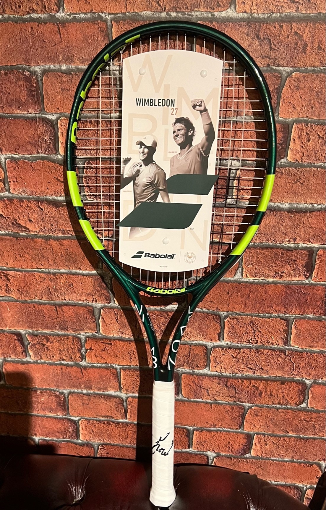 Elena Rybakina Signed Babolat Racket CharityStars