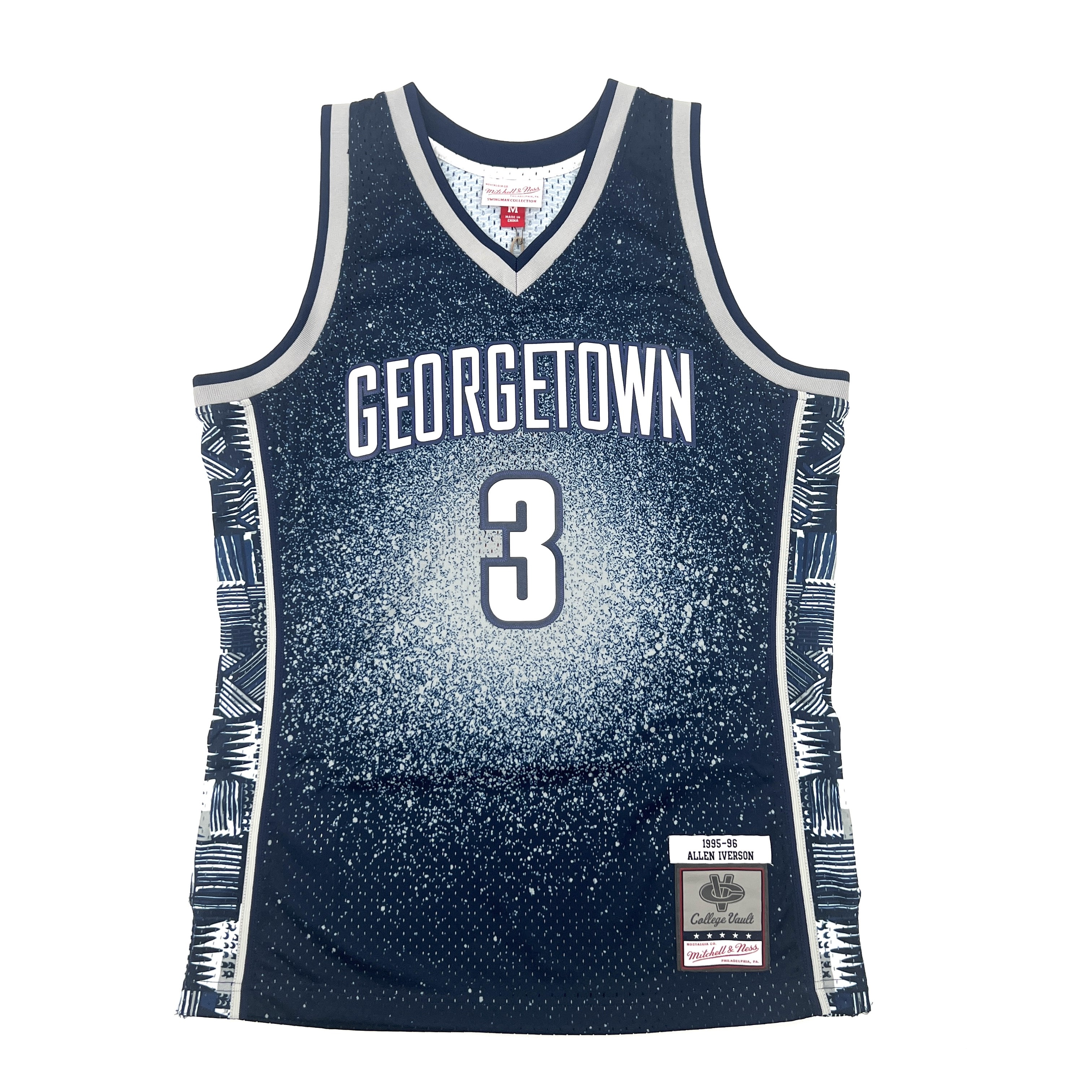 Official allen Iverson Georgetown Hoyas University The Answer NCAA