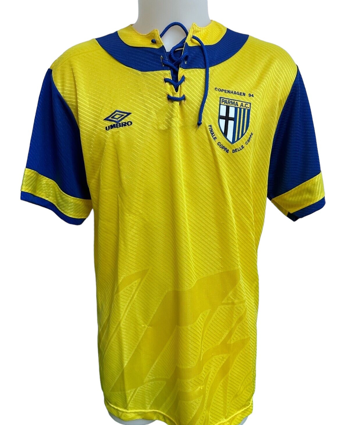 Parma Official Shirt, Cup Winners' Cup Final 1994 - CharityStars