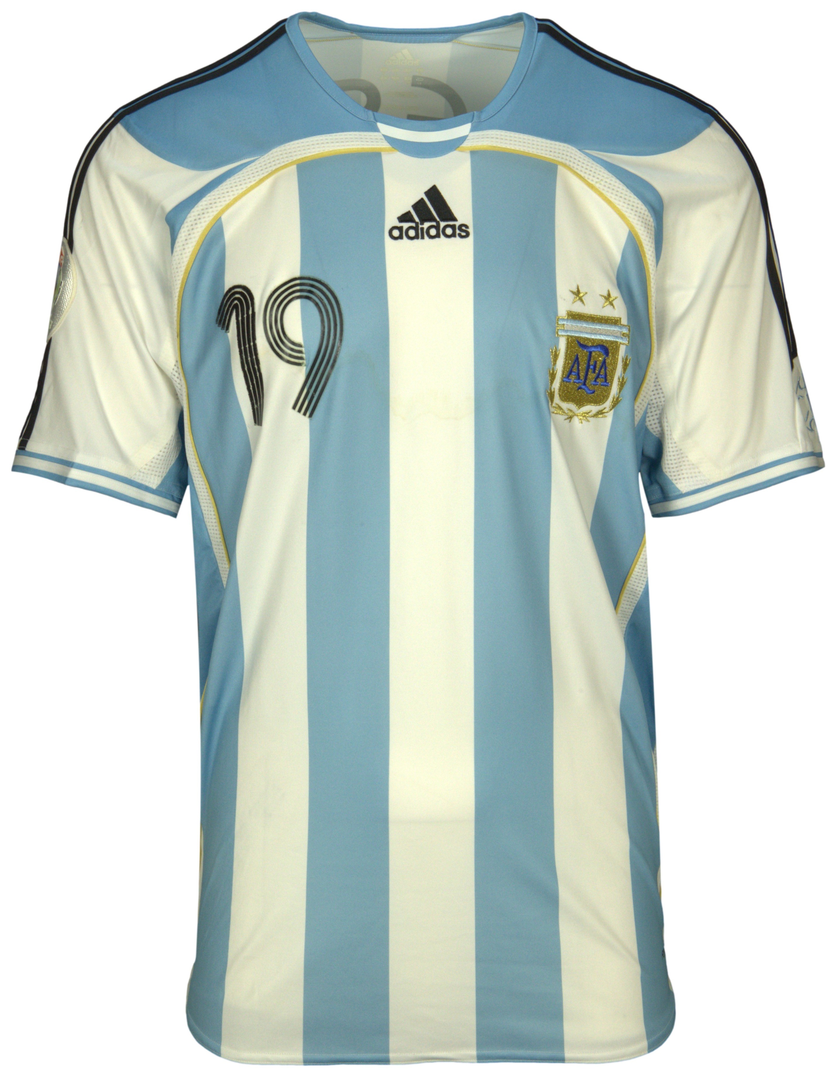 Messi's Argentina Match Shirt, WC 2006 - CharityStars