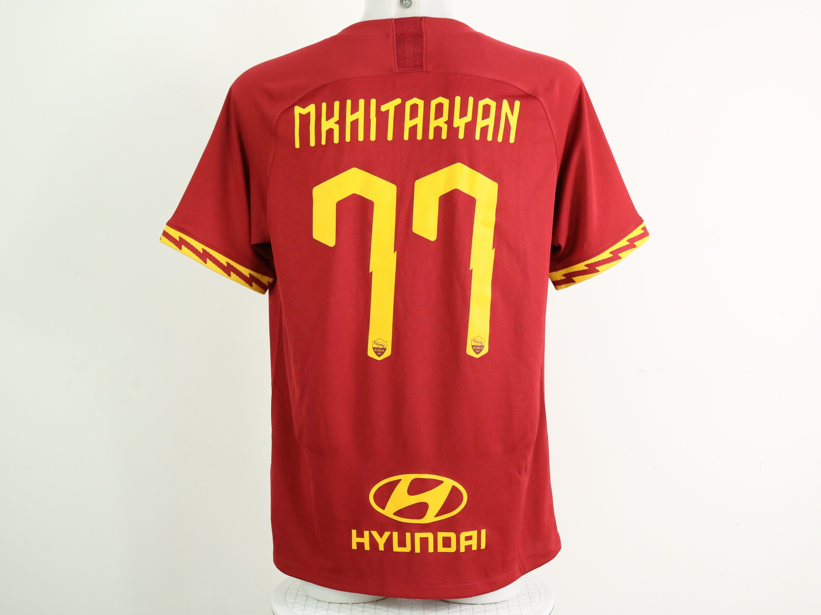 Mkhitaryan Official AS Roma Shirt 2019 20 CharityStars