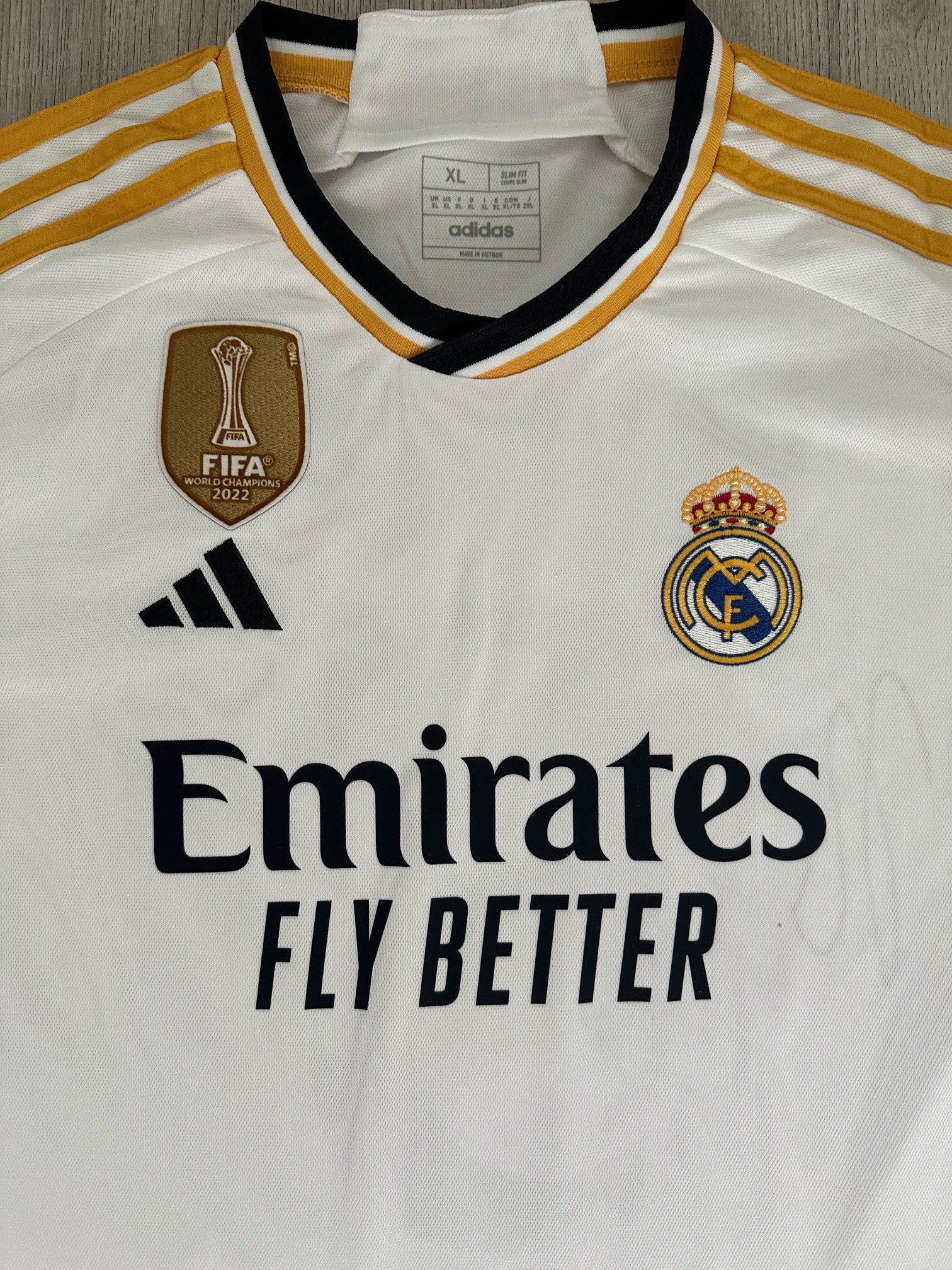 ADIDAS BELLINGHAM REAL MADRID CHAMPIONS LEAGUE AUTH. MATCH AWAY