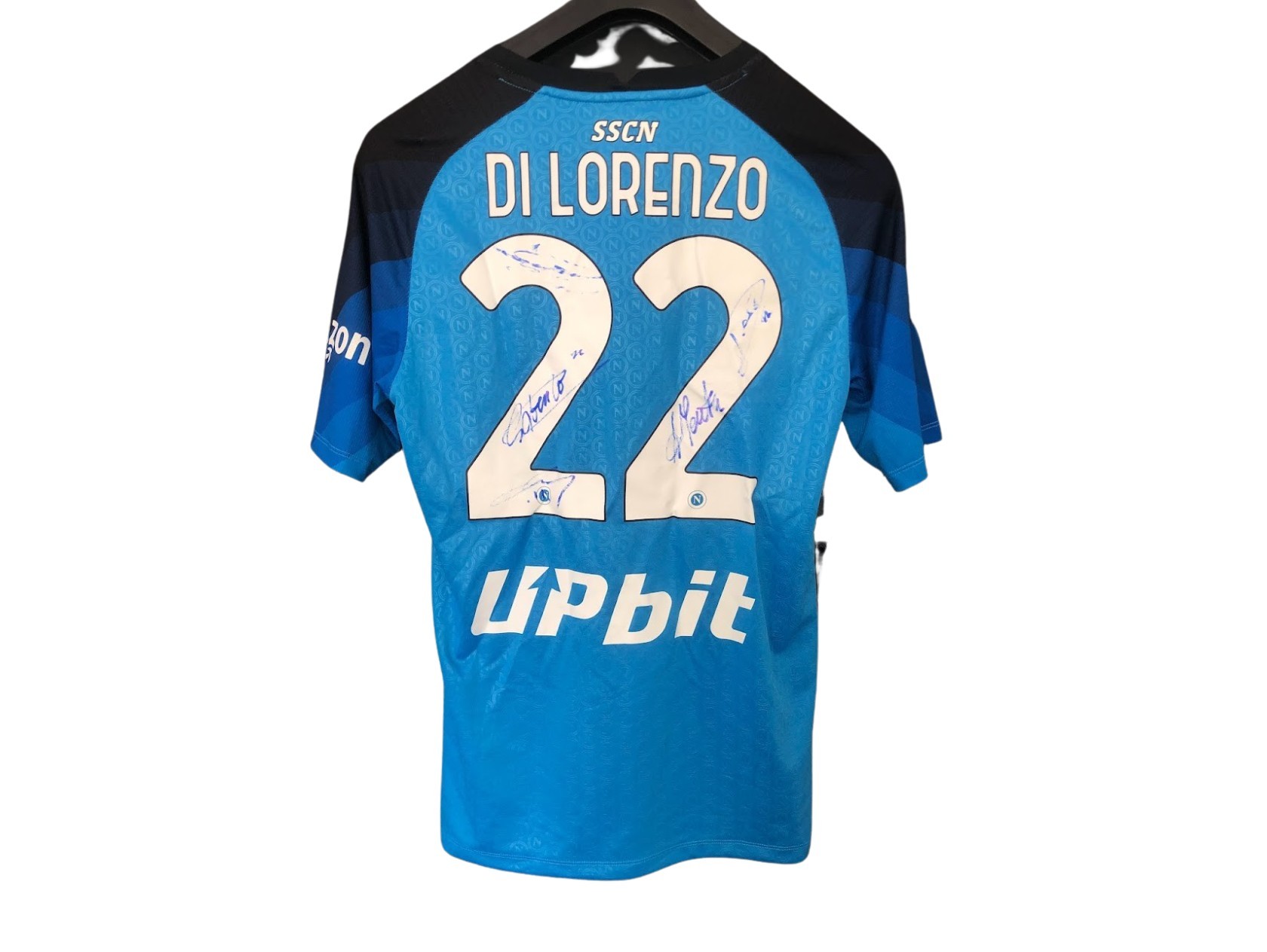 Maglia ufficiale Di Lorenzo Napoli, 2022/23 - Autografata dai