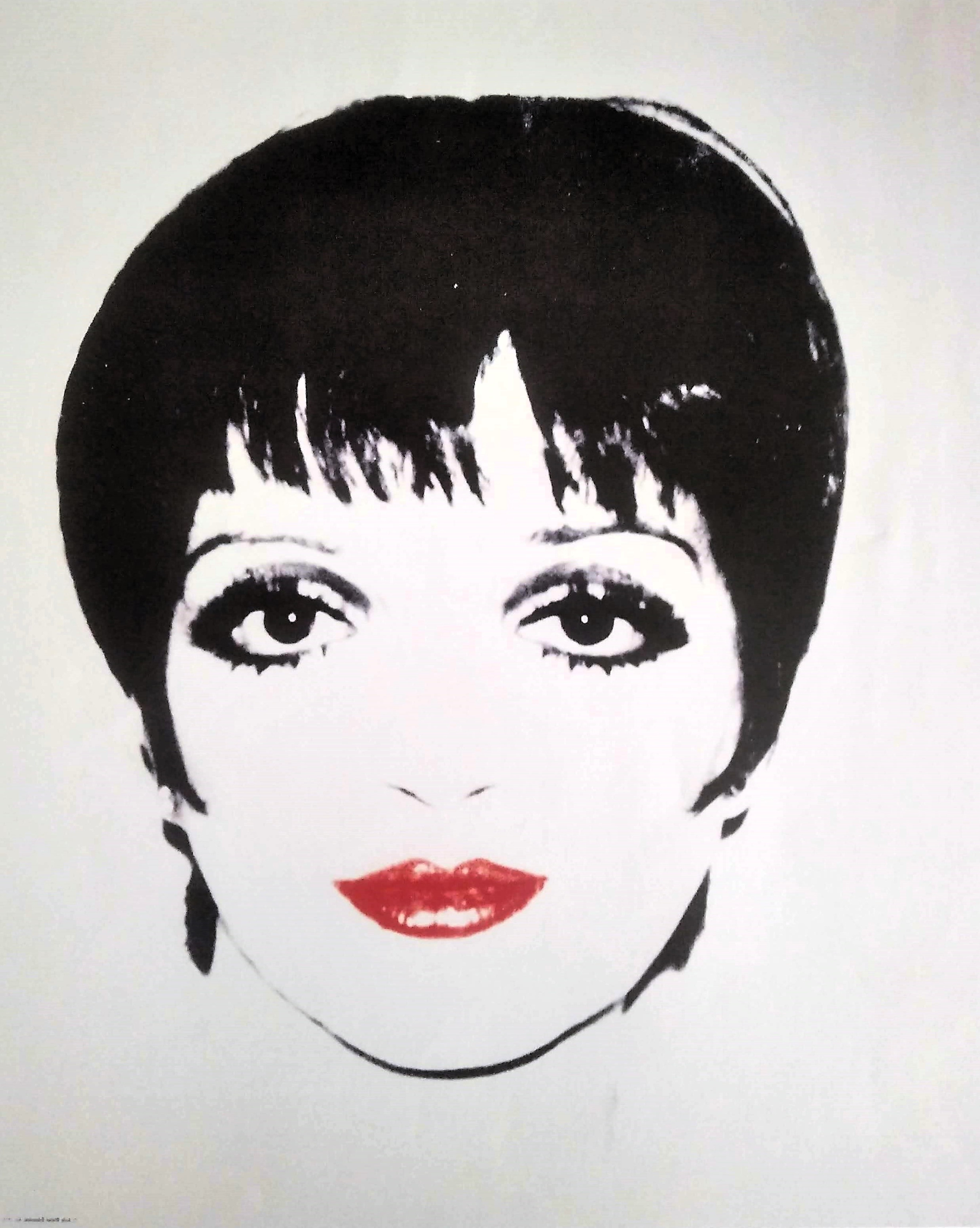 'Liza Minnelli' Lithograph by Andy Warhol - CharityStars