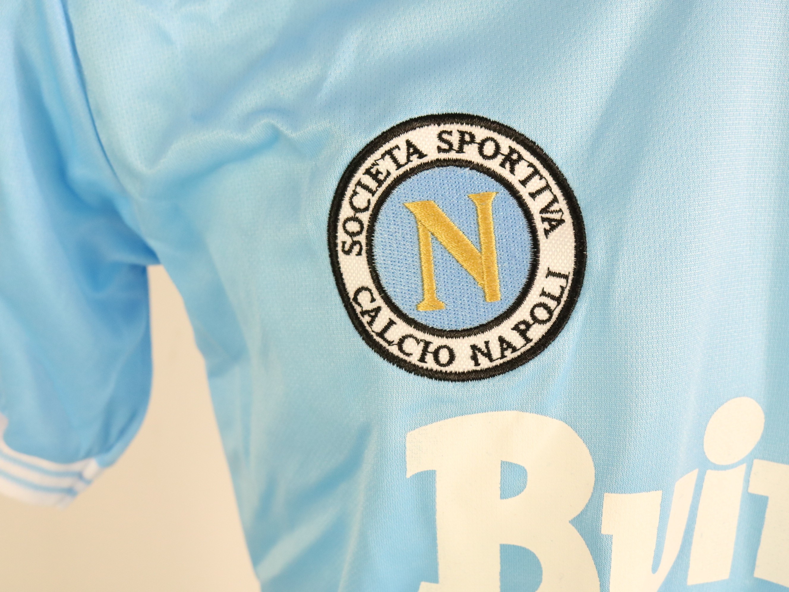 Maglia Ufficiale Maradona Napoli, 1987/88 - Autografata - CharityStars