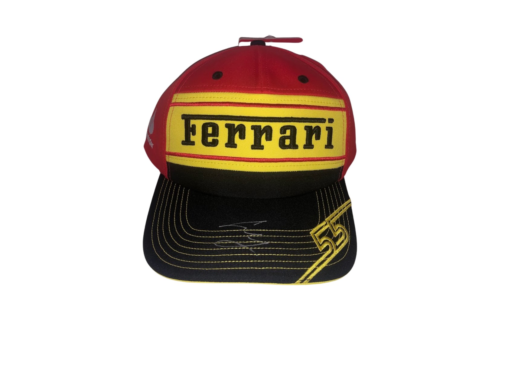 Scuderia Ferrari 2021 Cappellino Flat Puma Carlos Sainz 55