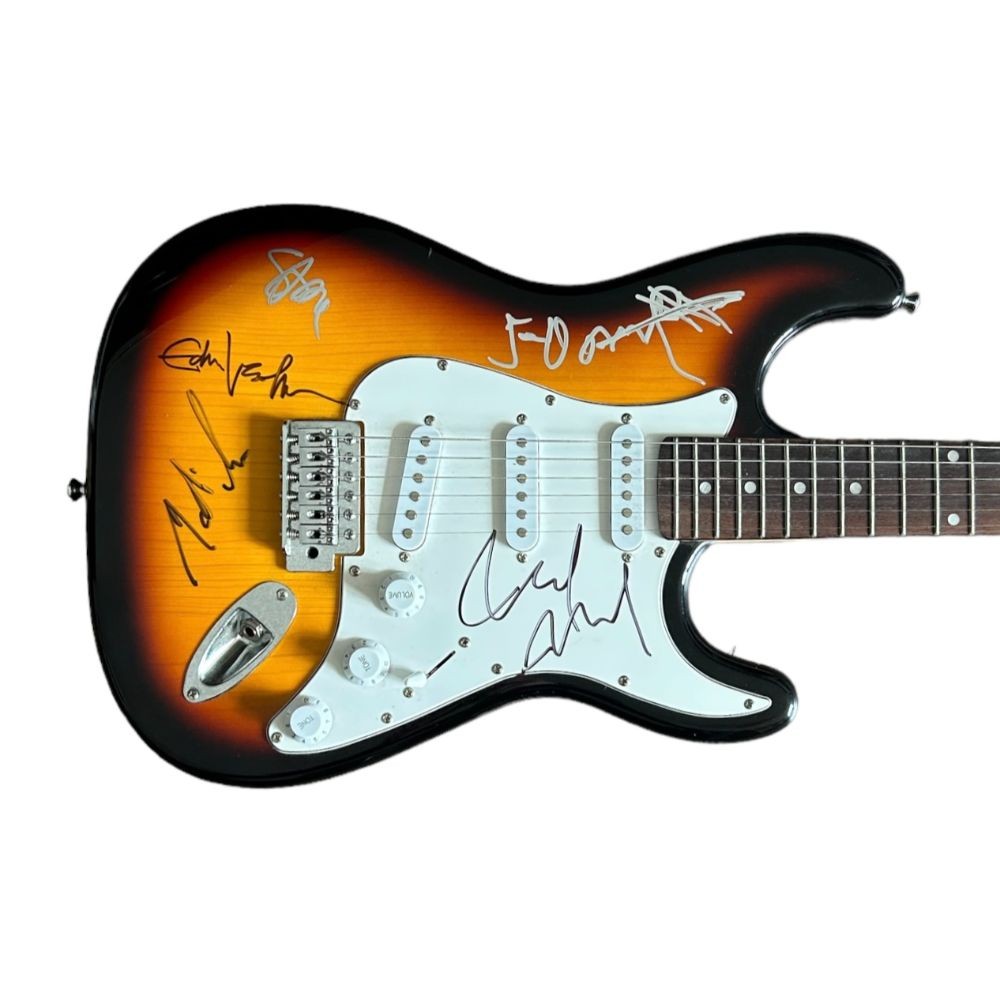 Pearl Jam Signed Electric Guitar - CharityStars