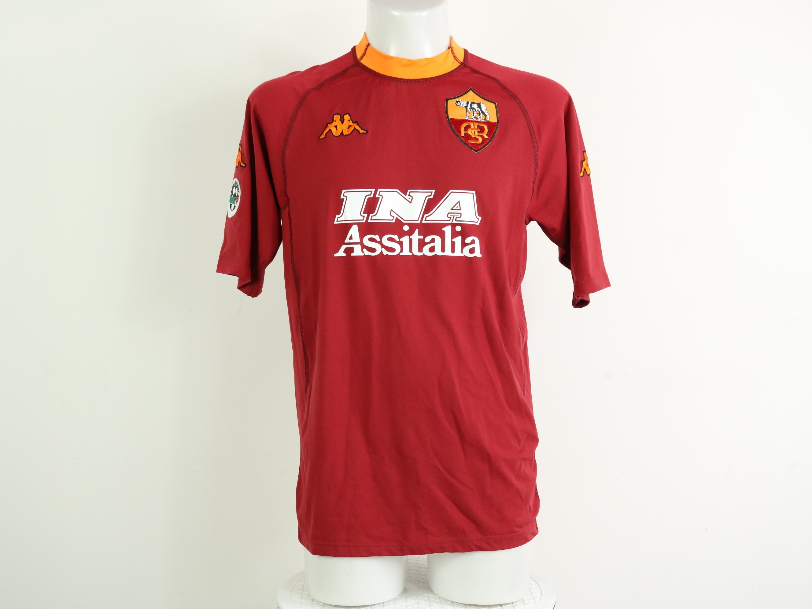 Batistuta Official AS Roma Shirt, 2001/02 - CharityStars