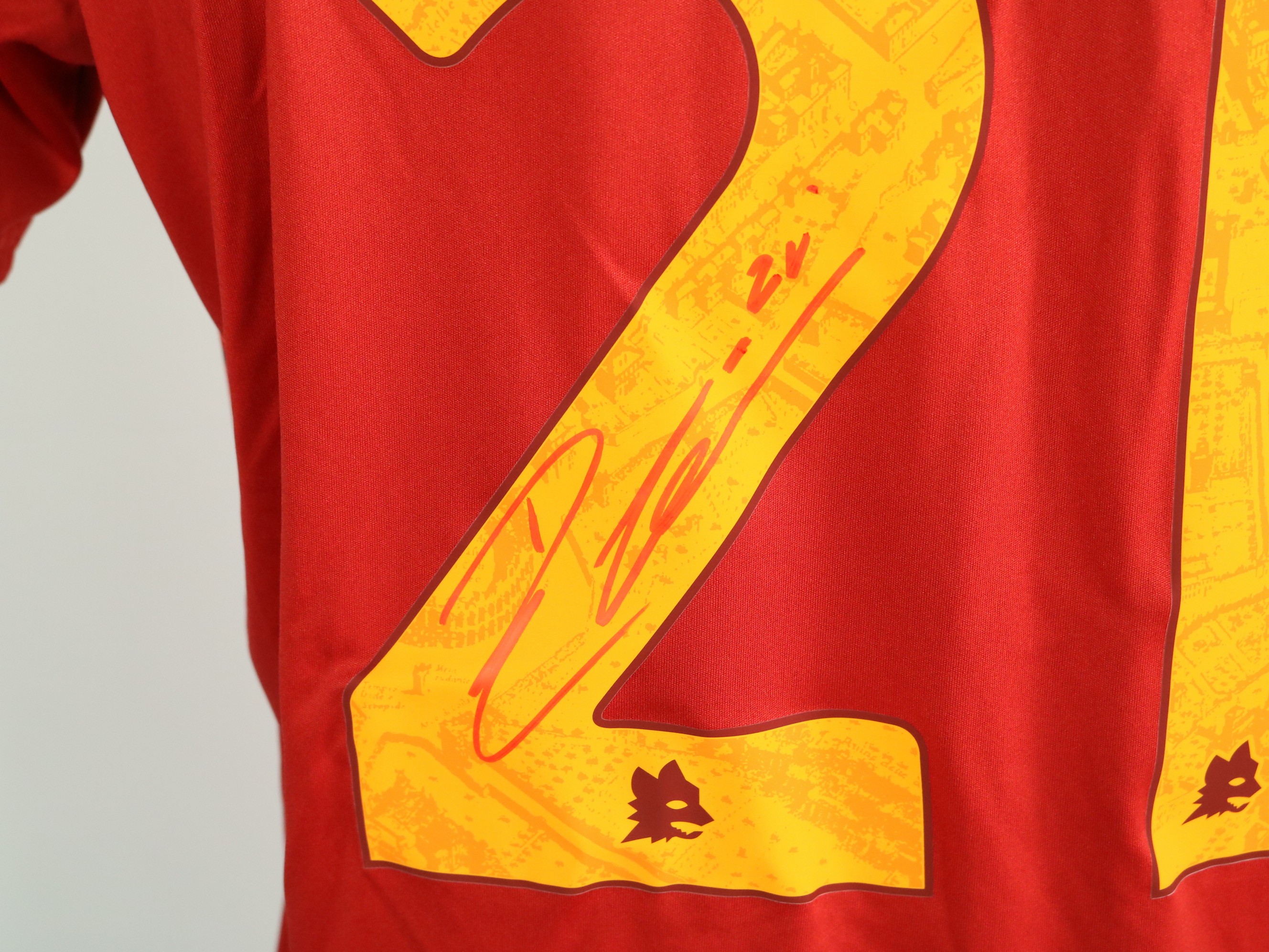 AS Roma Pre-Match Shirt, 2023/24 - Signed by Paulo Dybala - CharityStars