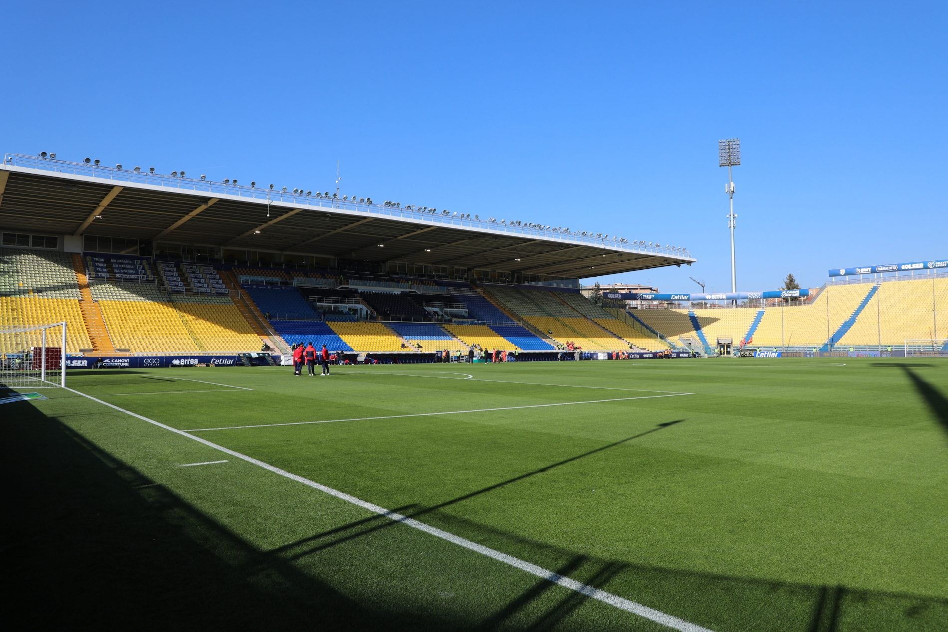 February 18, 2023, Parma, Emilia Romagna, Italy: Tardini Stadium, 18.02.23  Woyo Coulibaly (26 Parma) during the Serie B match between Parma and Ascoli  at Tardini Stadium in Parma, Italia Soccer (Credit Image: ©