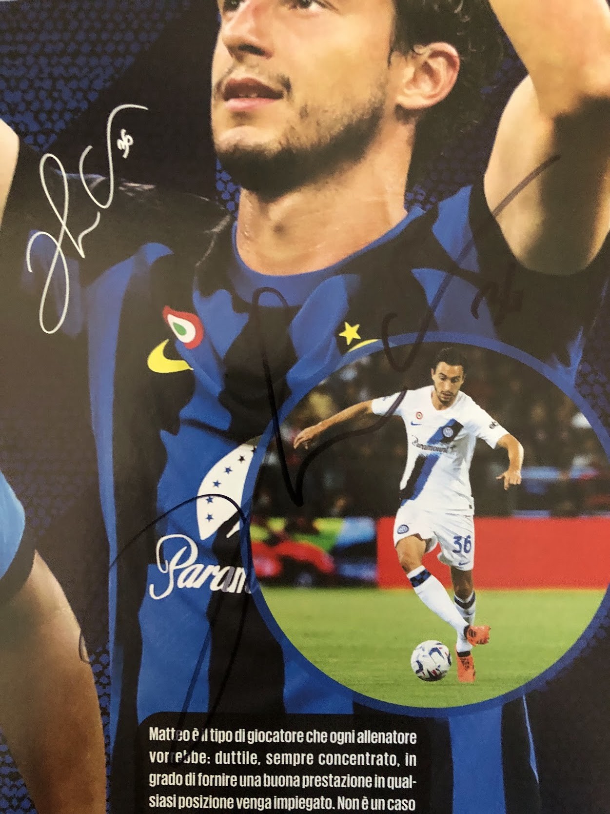 Official Inter FC Calendar, 2024 - Signed by the Players - CharityStars