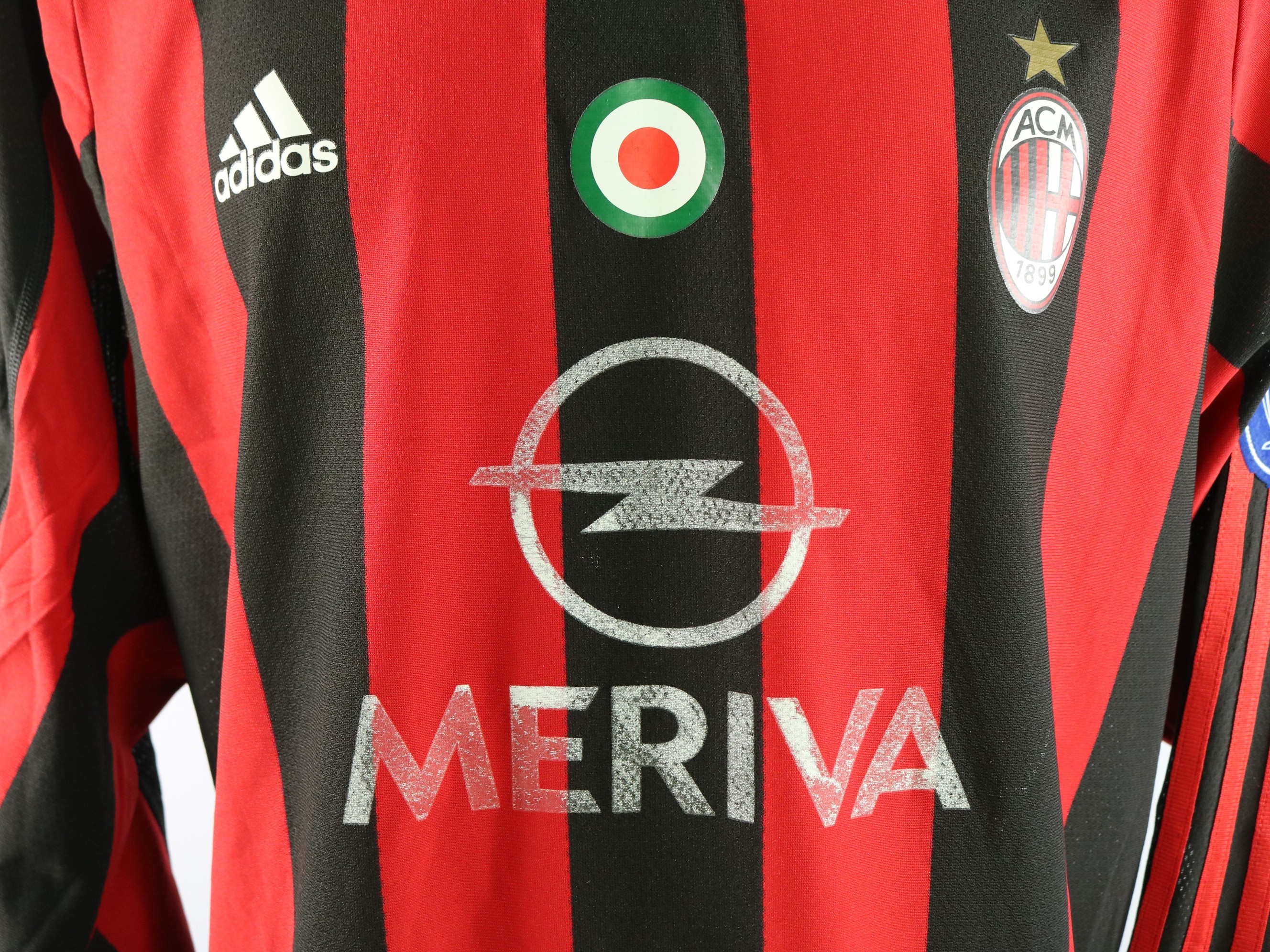 Nesta's AC Milan Match Shirt, UCL 2003/04