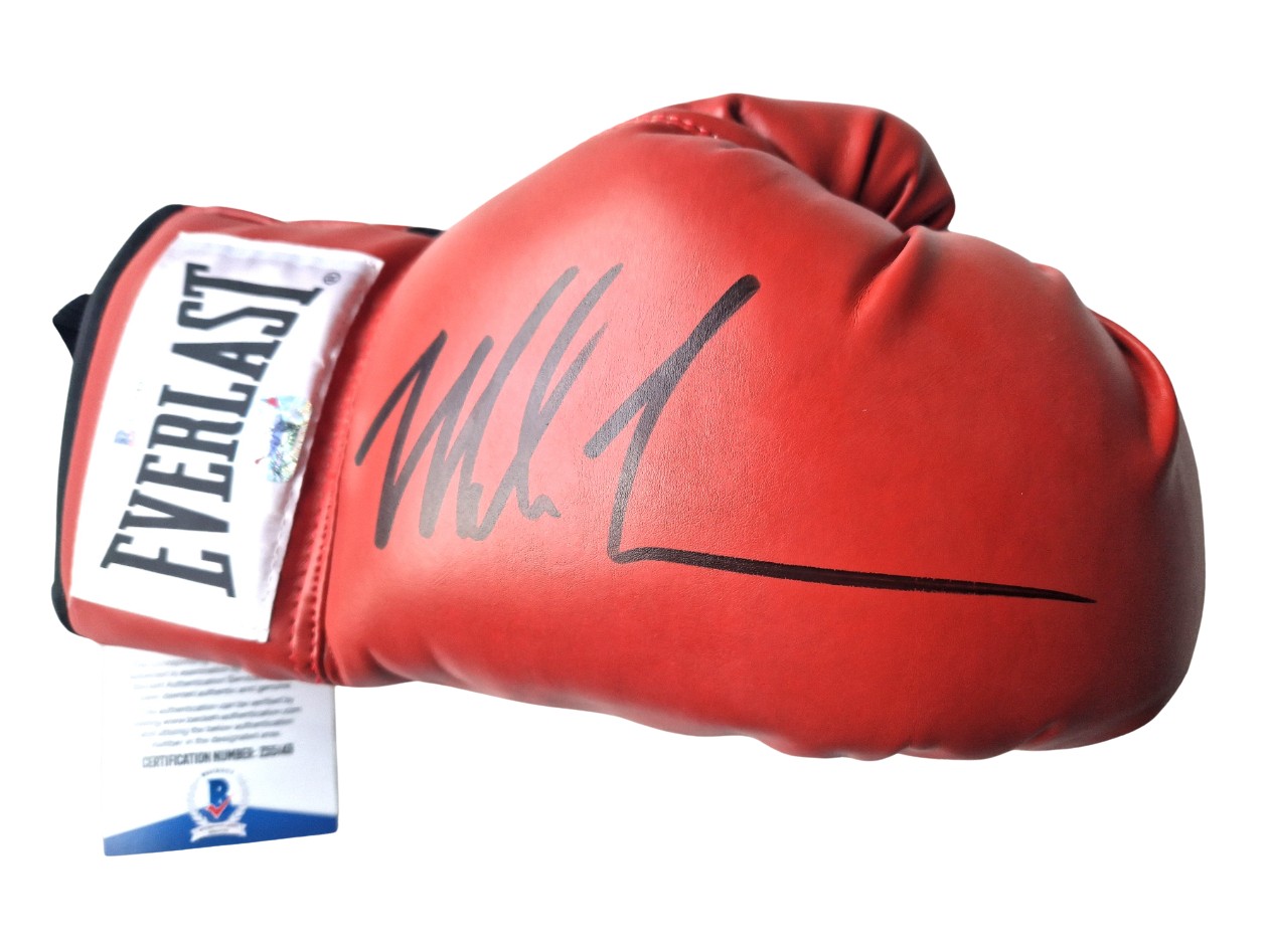 Mike Tyson Signed Everlast Boxing Glove - CharityStars