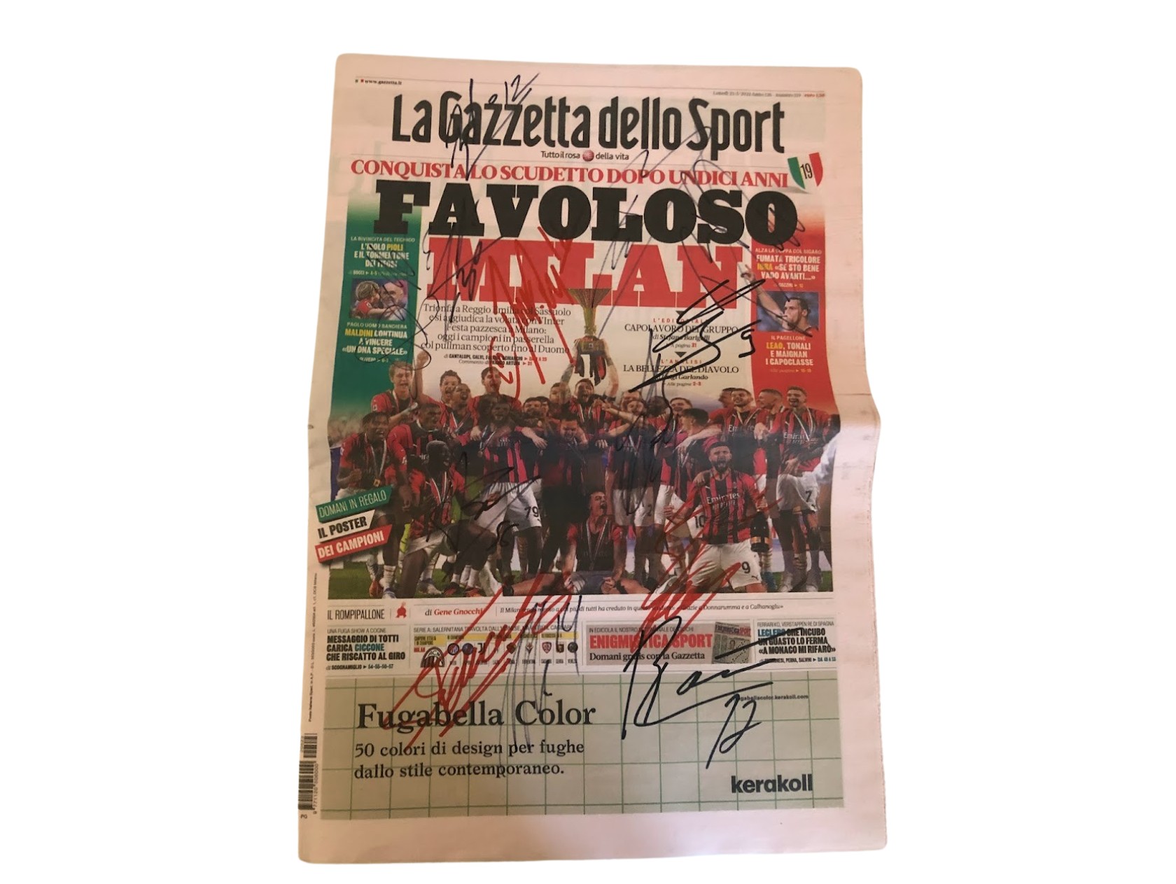 Inter, il poster dei campioni d'Italia in omaggio con la Gazzetta