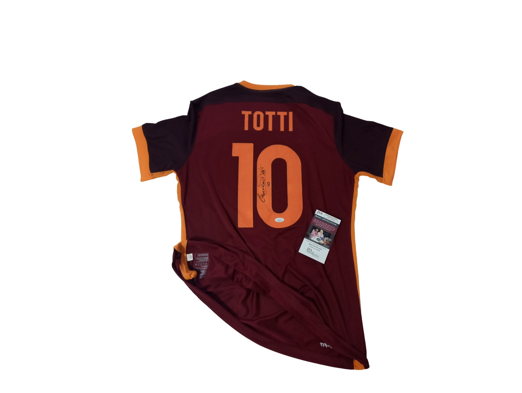 Totti's AS Roma Signed Match Shirt Box, 2015/16 - CharityStars