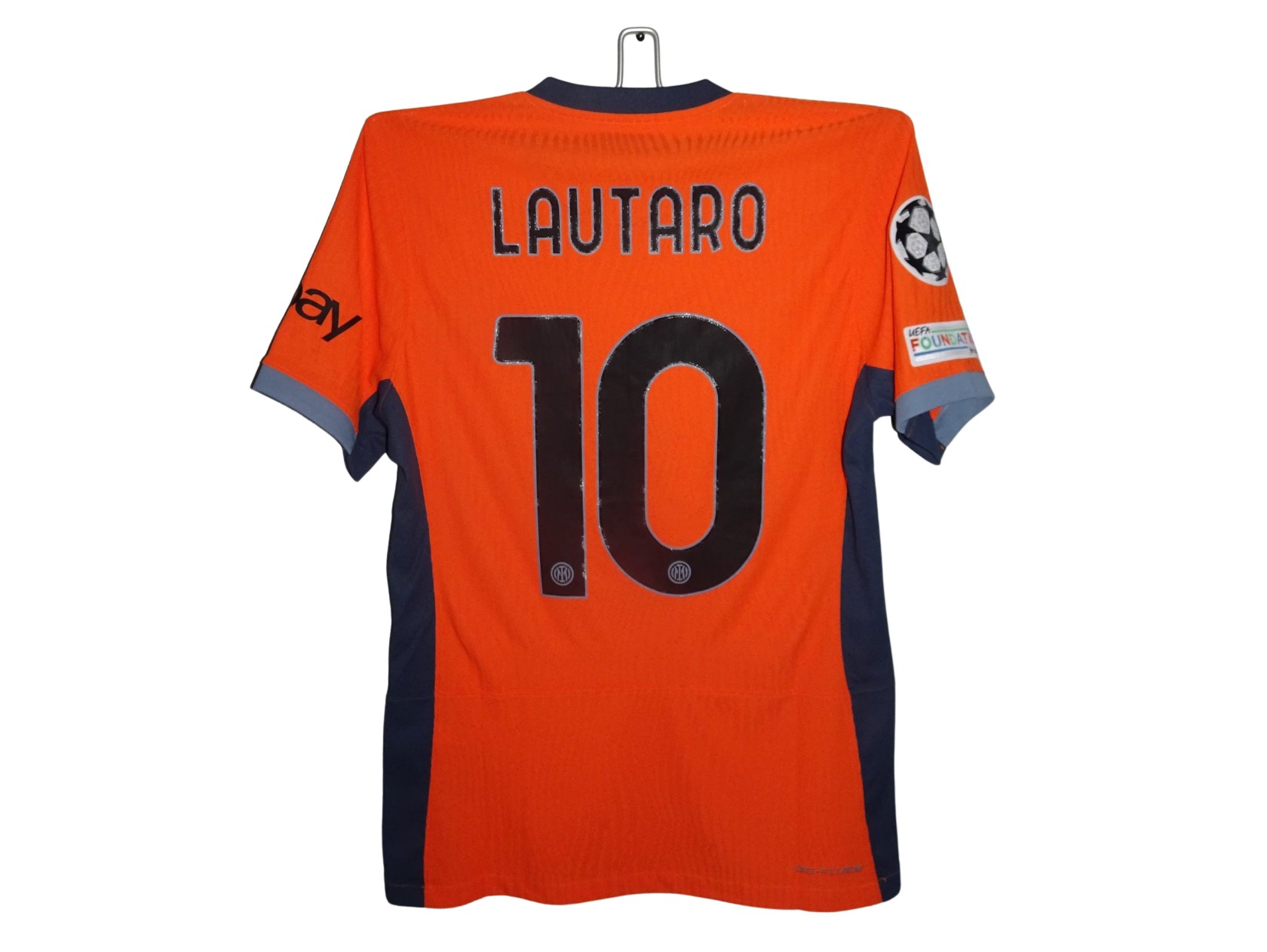 Lautaro's Match-Issued Shirt, Real Sociedad vs Inter 2023 - CharityStars